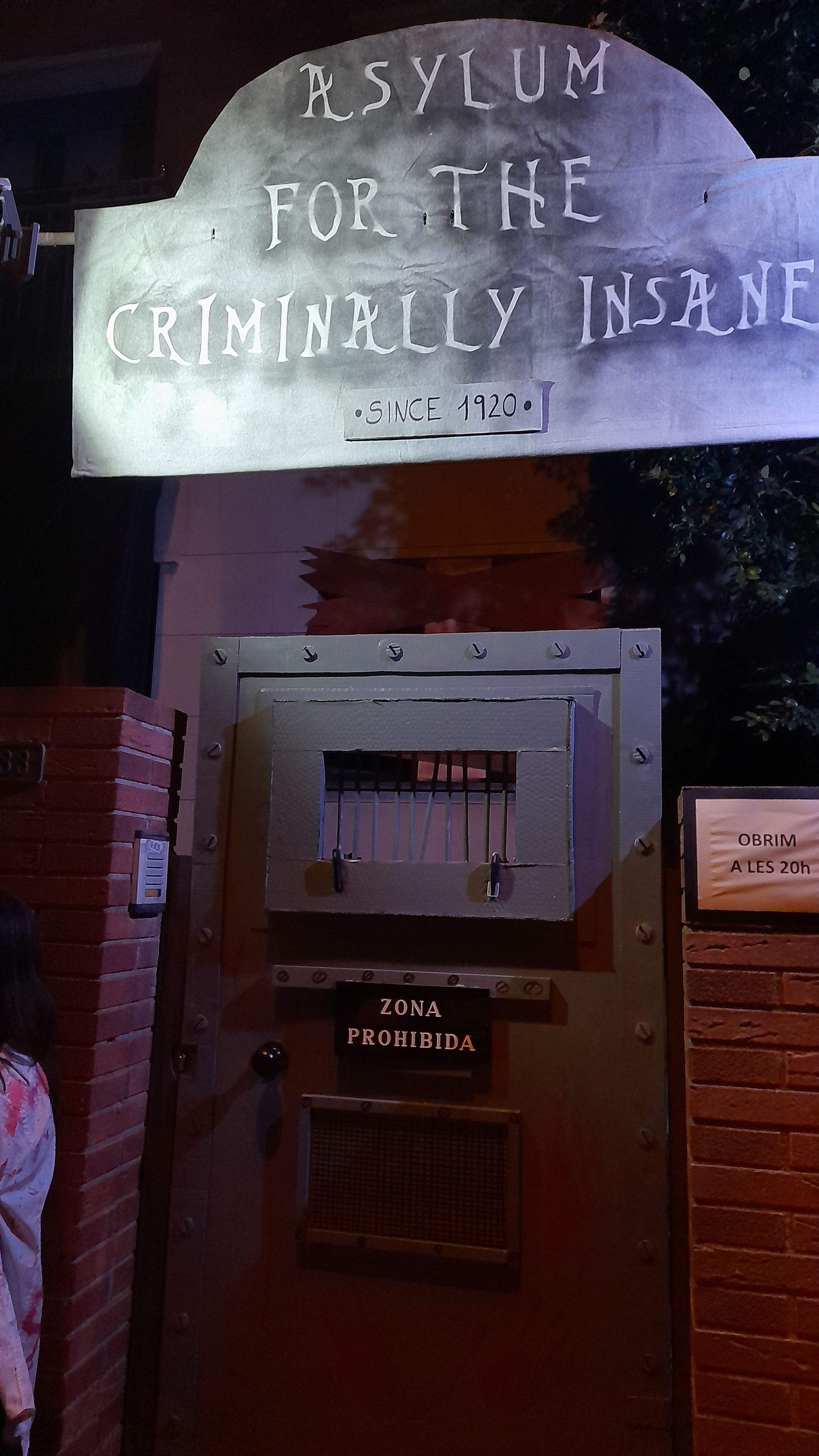 El túnel del terror de Mira-sol. FOTO: Cristina Cabasés