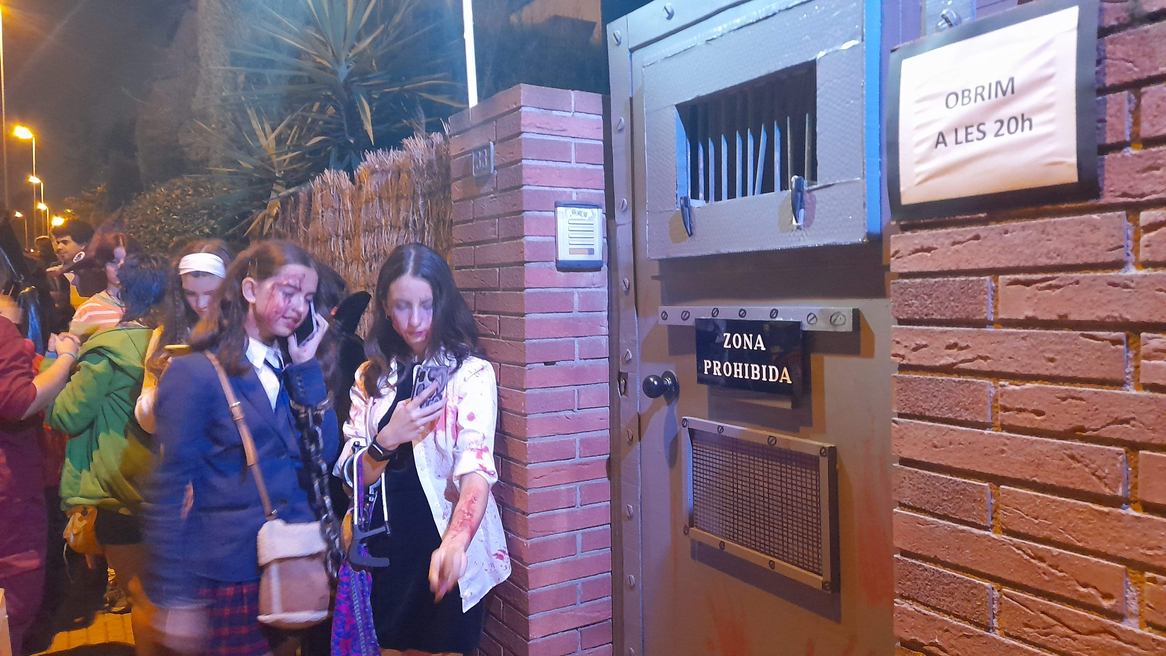 El túnel del terror de Mira-sol. FOTO: Cristina Cabasés