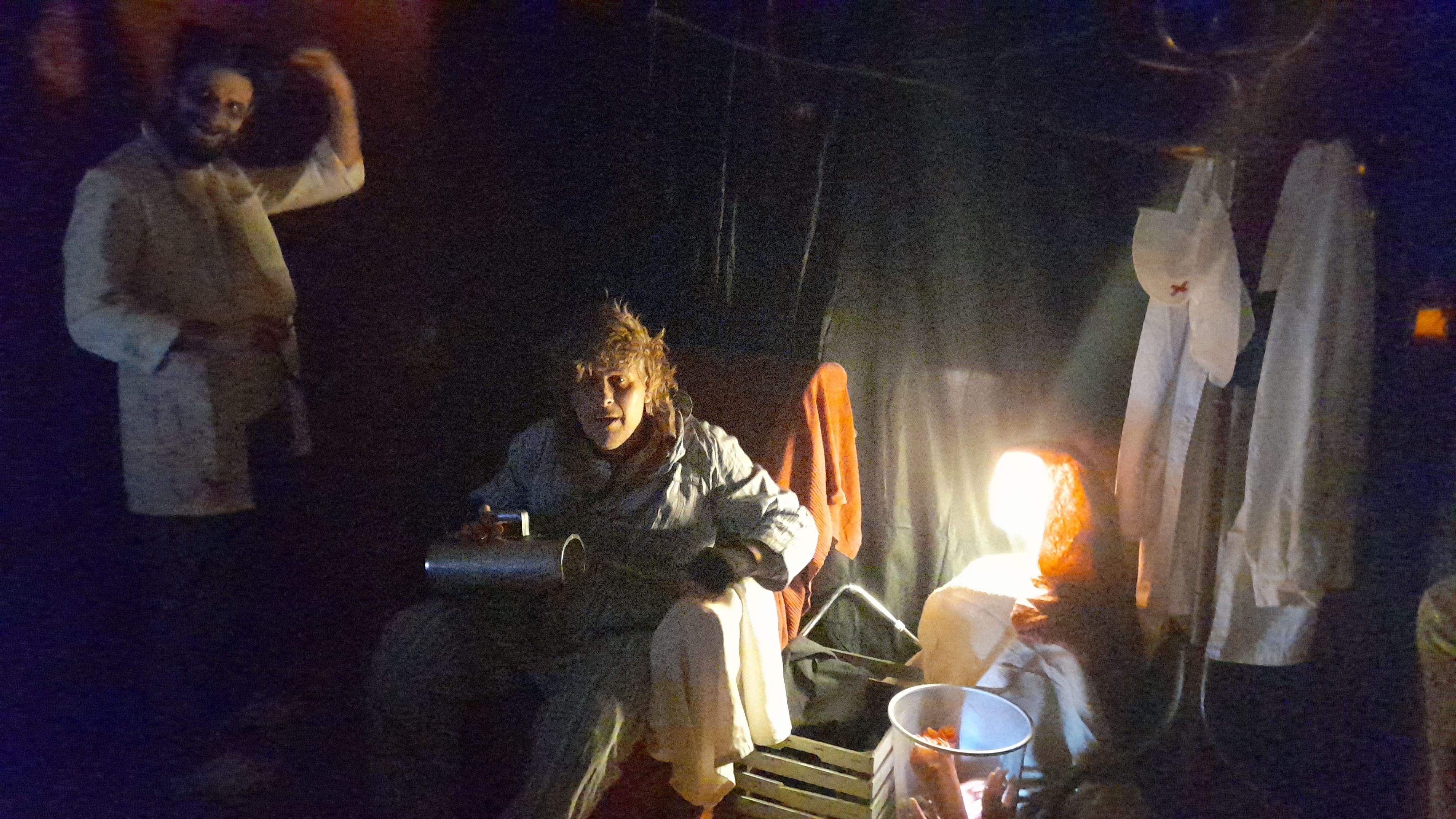 El túnel del terror de Mira-sol. FOTO: Cristina Cabasés