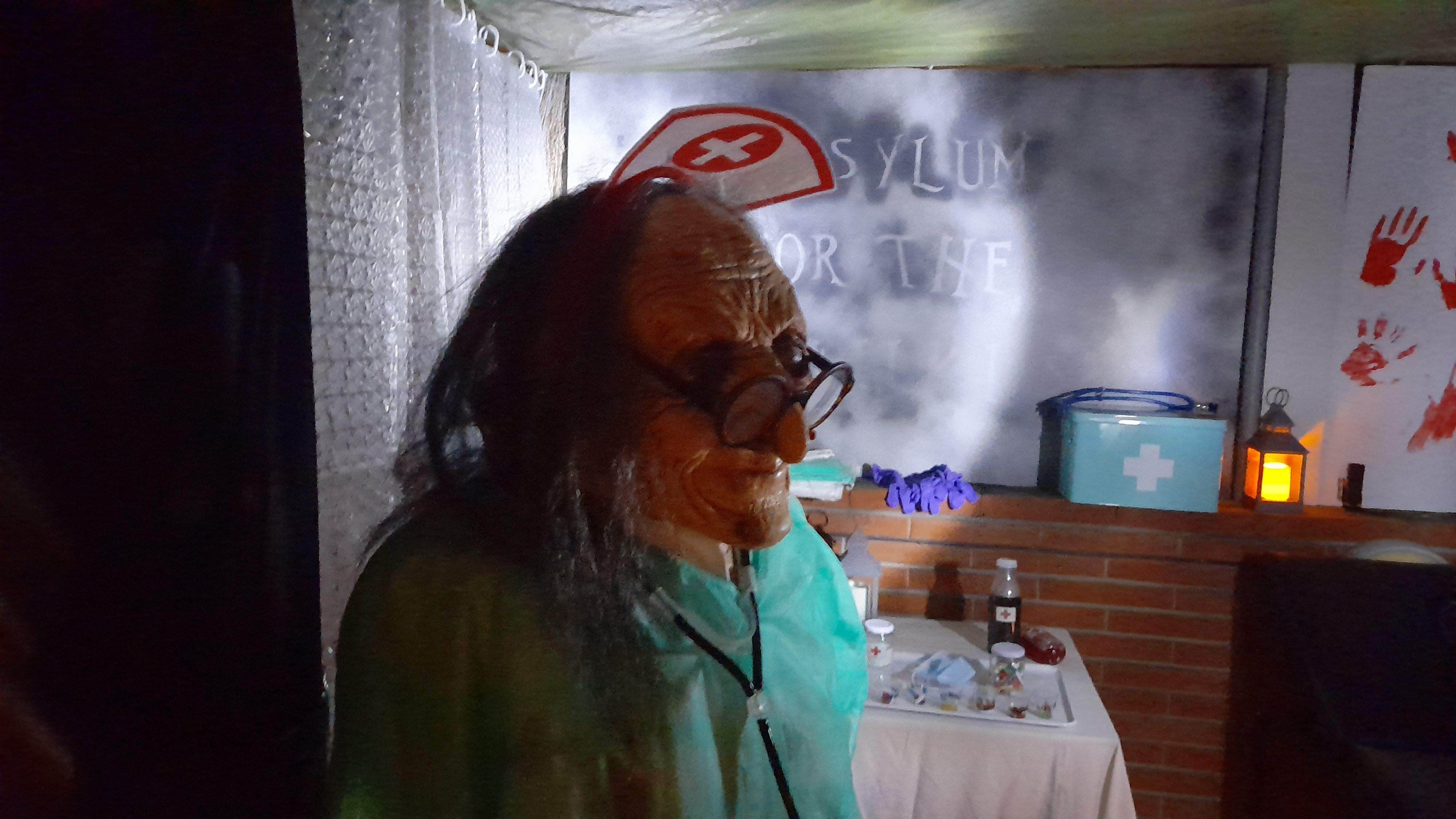 El túnel del terror de Mira-sol. FOTO: Cristina Cabasés