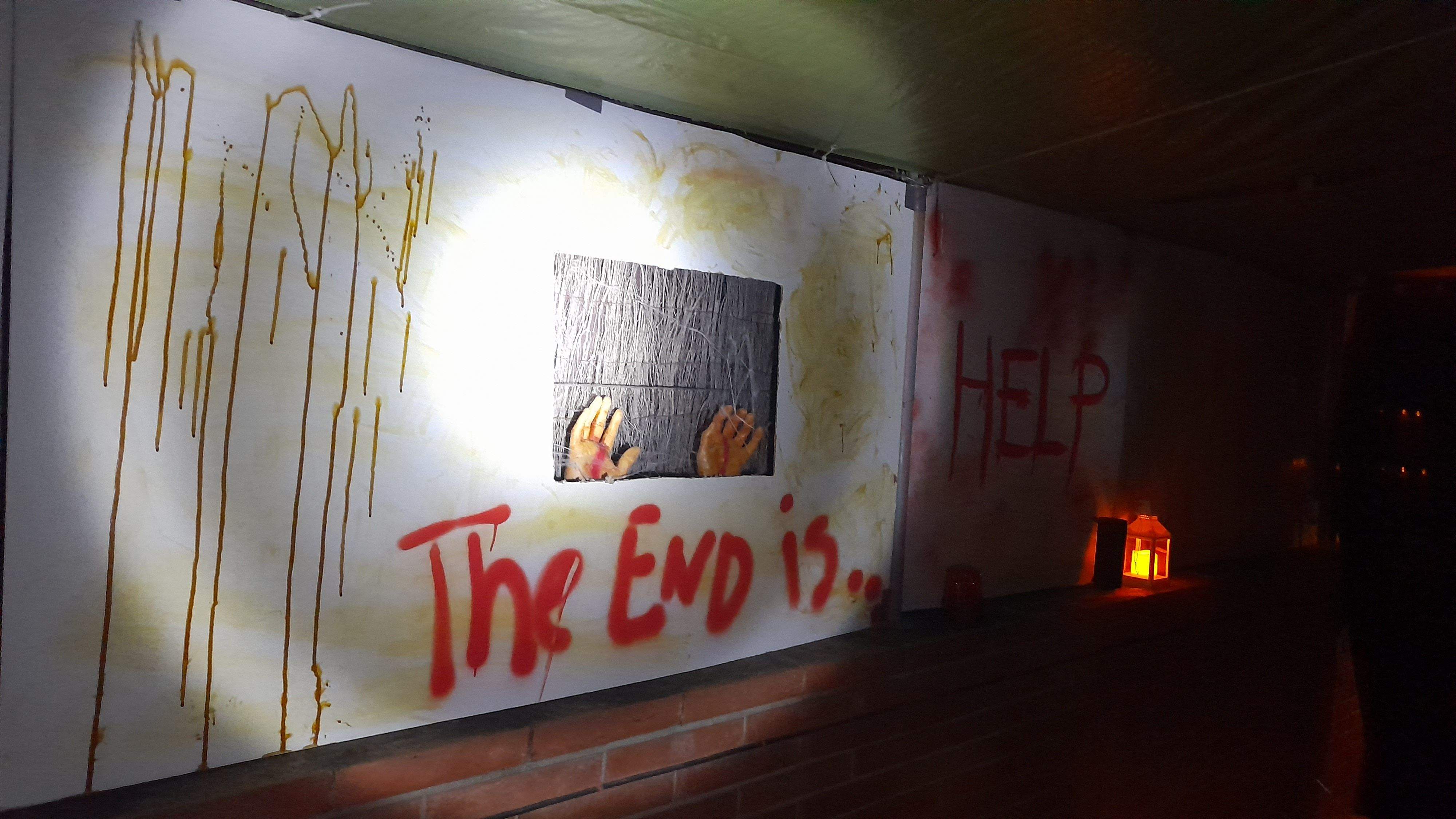 El túnel del terror de Mira-sol. FOTO: Cristina Cabasés