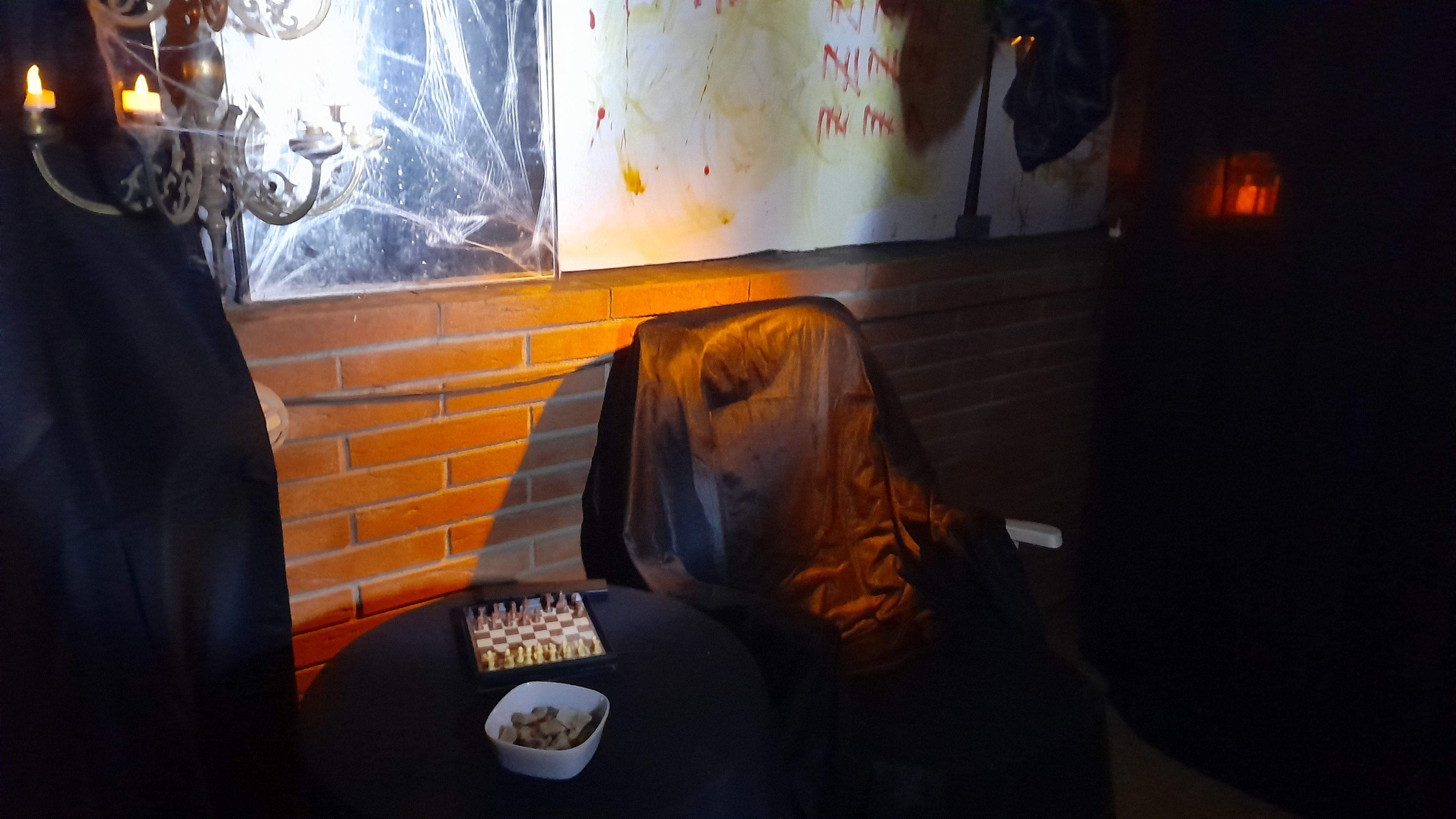 El túnel del terror de Mira-sol. FOTO: Cristina Cabasés