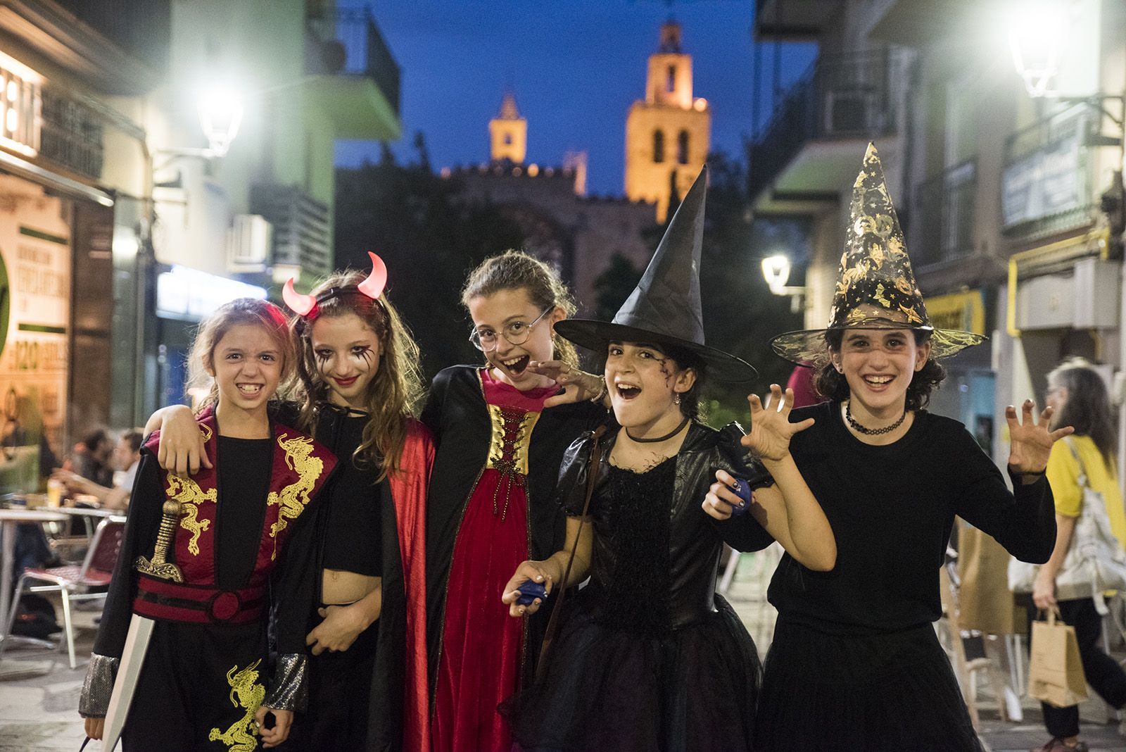Halloween a Sant Cugat. FOTO: Bernat Millet.