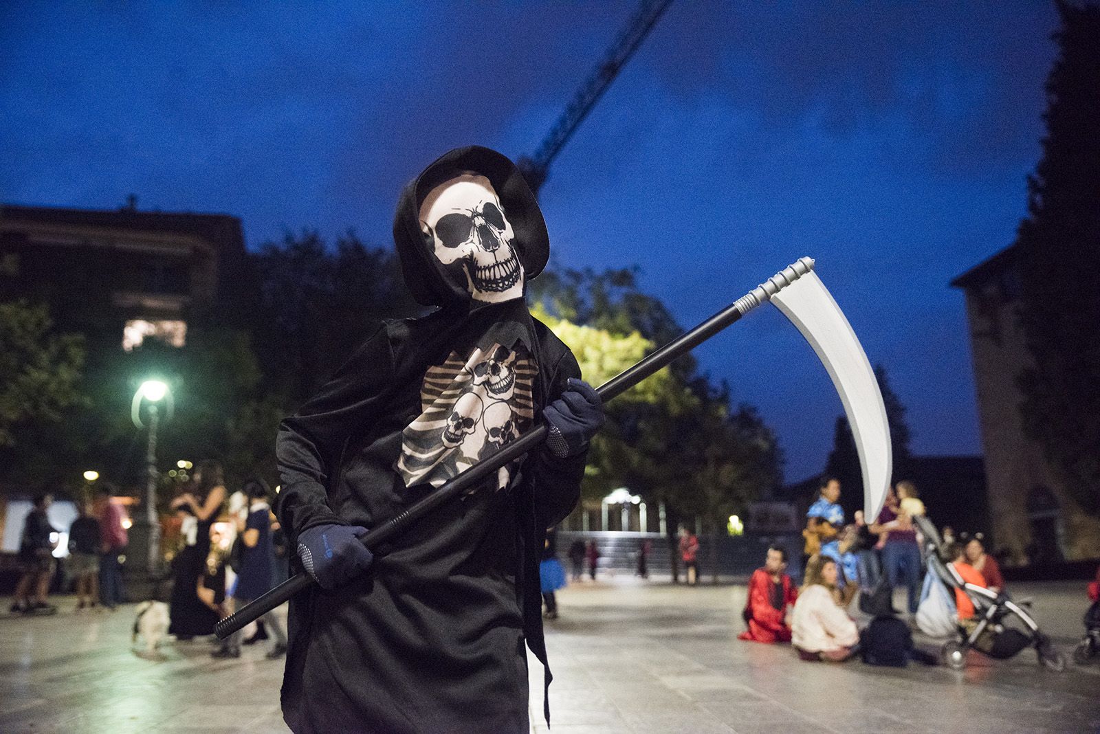 Halloween a Sant Cugat. FOTO: Bernat Millet.
