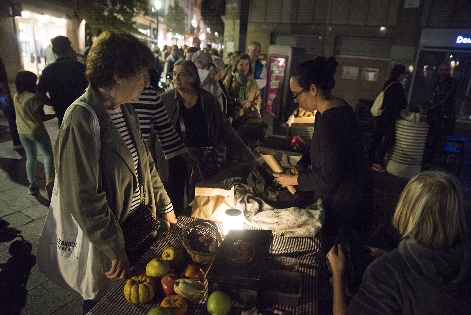 La Castanyada a Sant Cugat. FOTO: Bernat Millet.