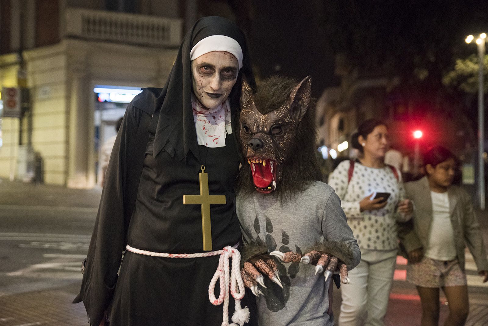 Halloween a Sant Cugat. FOTO: Bernat Millet.