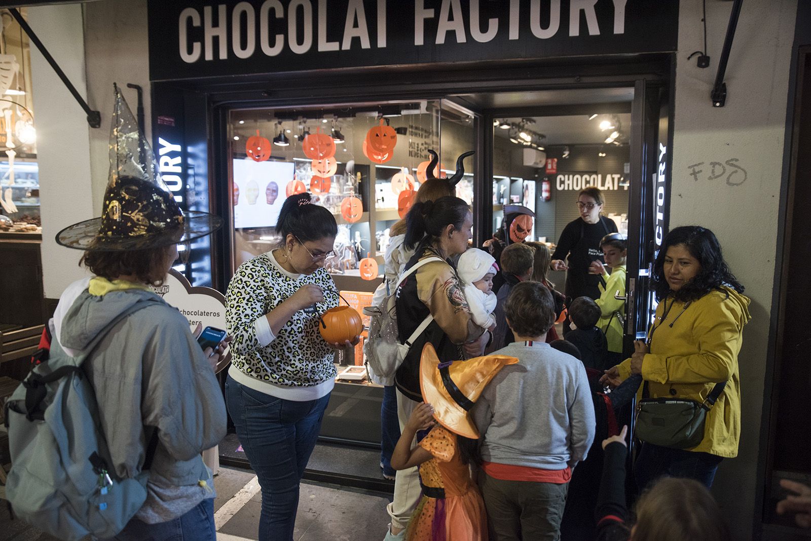 Halloween a Sant Cugat. FOTO: Bernat Millet.