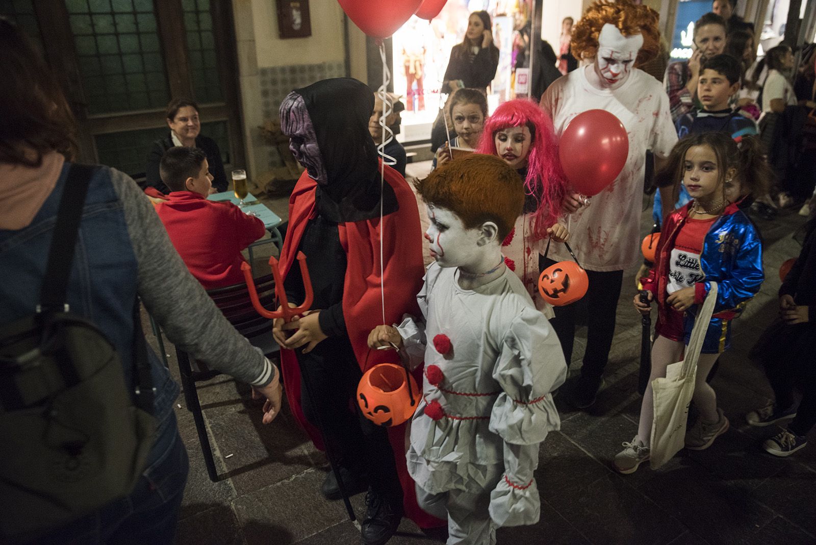 Halloween a Sant Cugat. FOTO: Bernat Millet.
