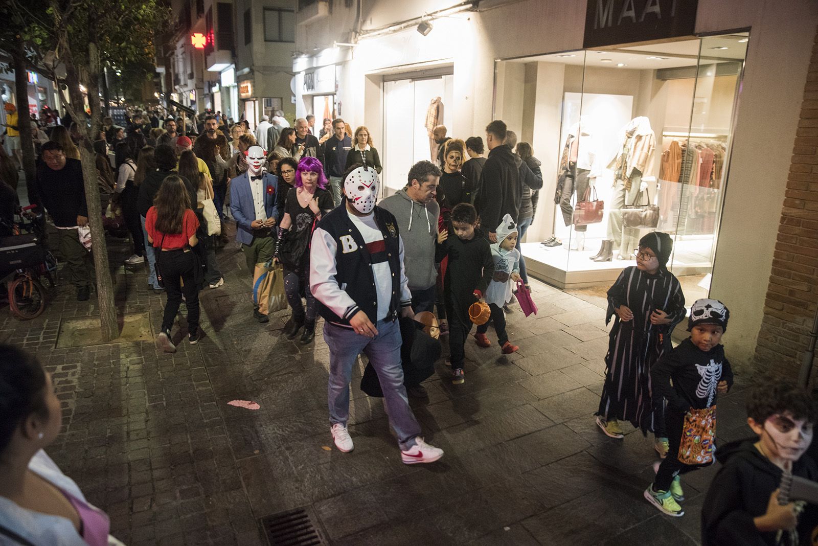 Halloween a Sant Cugat. FOTO: Bernat Millet.