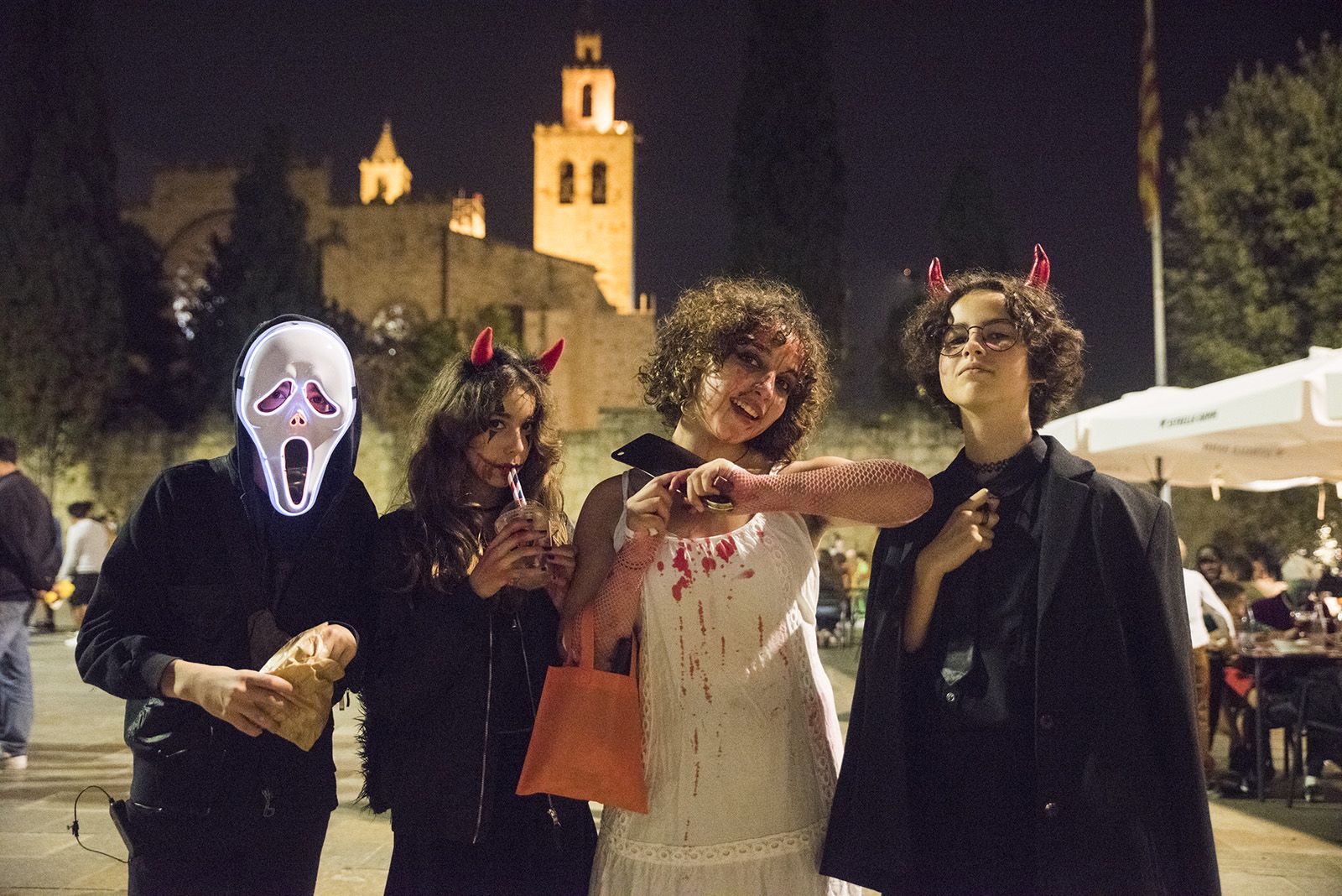 Halloween a Sant Cugat. FOTO: Bernat Millet.