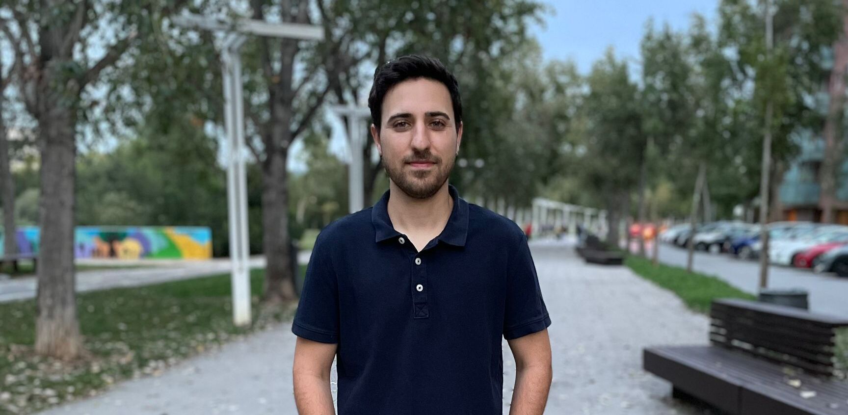 Marc Garcia, president de l'Associació de Veïns del Barri de Volpelleres. FOTO: Cedida