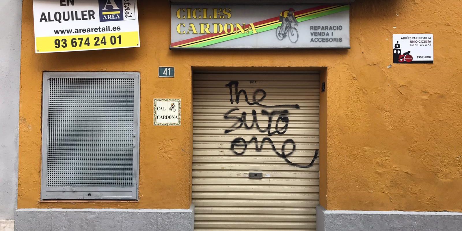 Cicles Cardona. La històrica botiga de bicicletes va tancar el 2020 després de més de 70 anys. La Covid i la jubilació, principals motius.