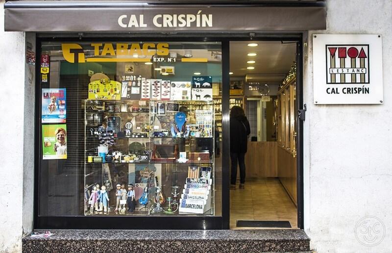 Cal Crispín. Primer estanc a la ciutat fundat el 1923 situat al carrer Santiago Rusiñol. Actualment està en mans de la tercera generació.