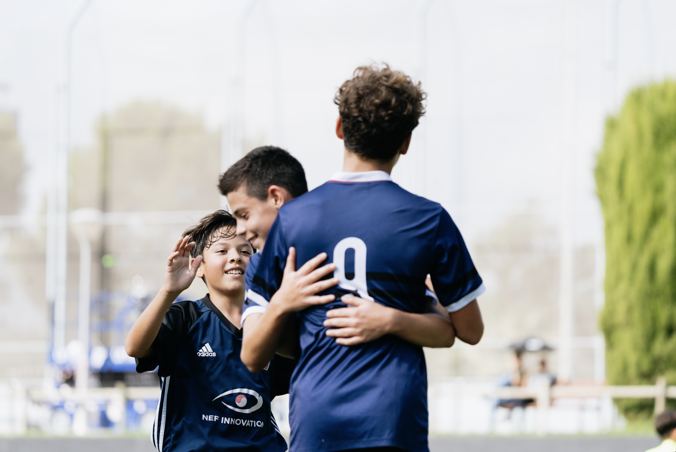 La secció de Futbol del Club Junior 1917 treballa els seus valors. FOTO: Junior