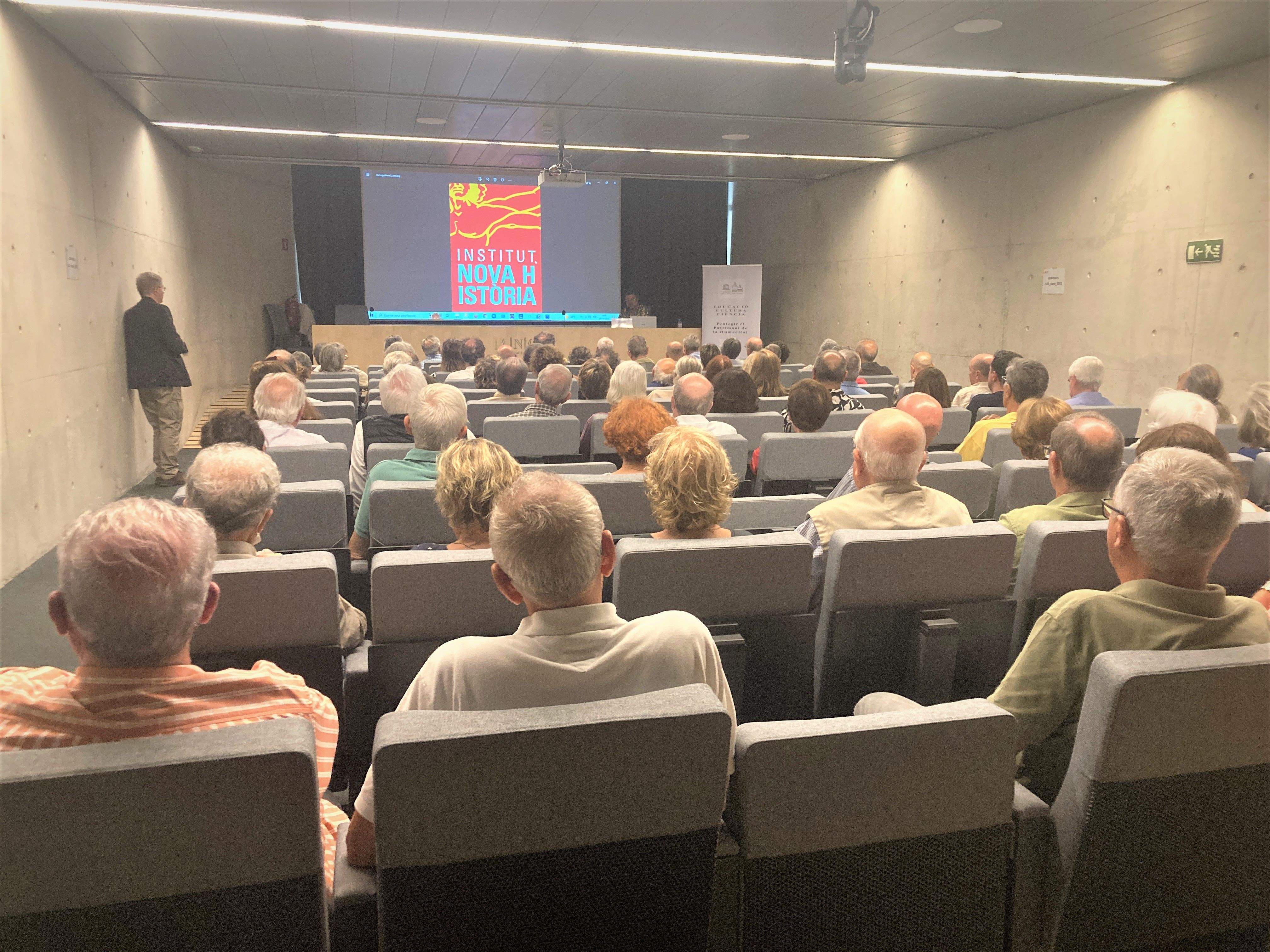 Conferència. FOTO: Amics de la UNESCO