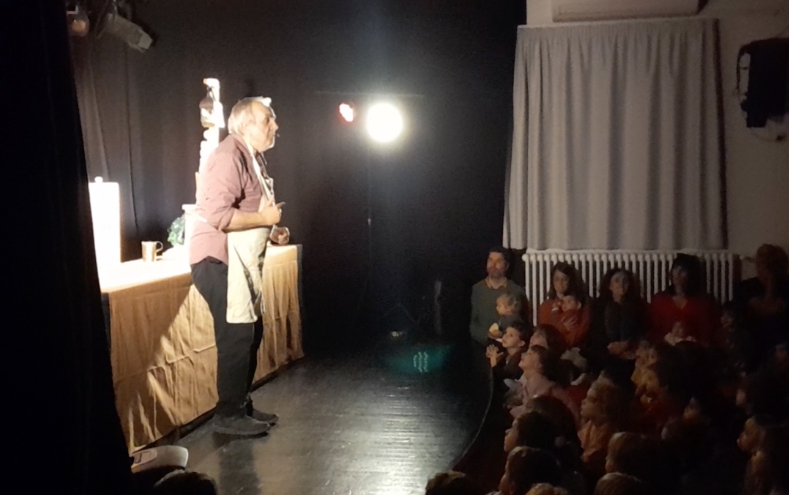 La veritable història del rei que tenia el nas vermell, de l'Invisible Titelles. FOTO: TOT Sant Cugat