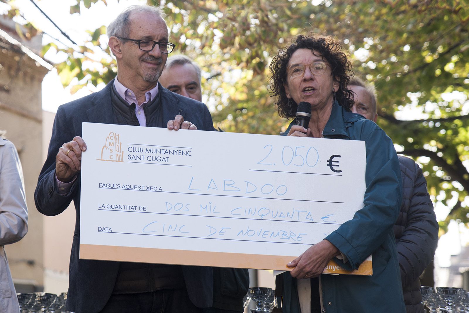 Entrega de guardons de la 63a edició de La Marxa Infantil de Sant Cugat. FOTO: Bernat Millet.