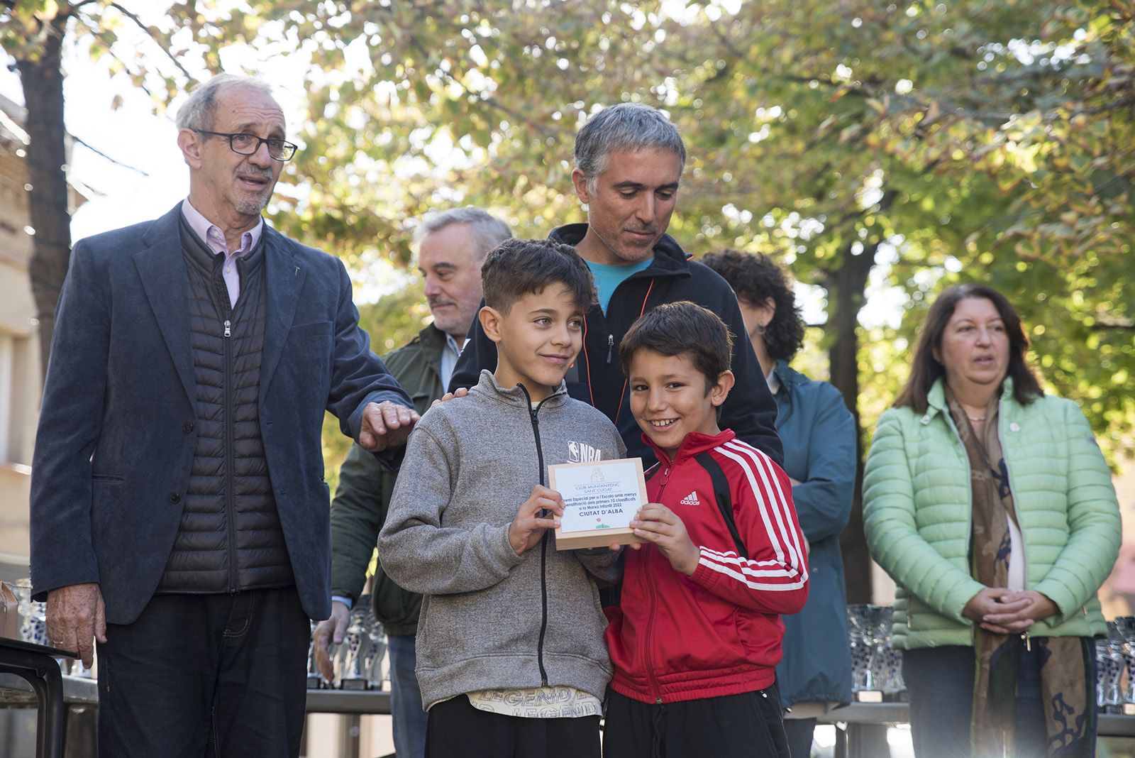 Entrega de guardons de la 63a edició de La Marxa Infantil de Sant Cugat. FOTO: Bernat Millet.
