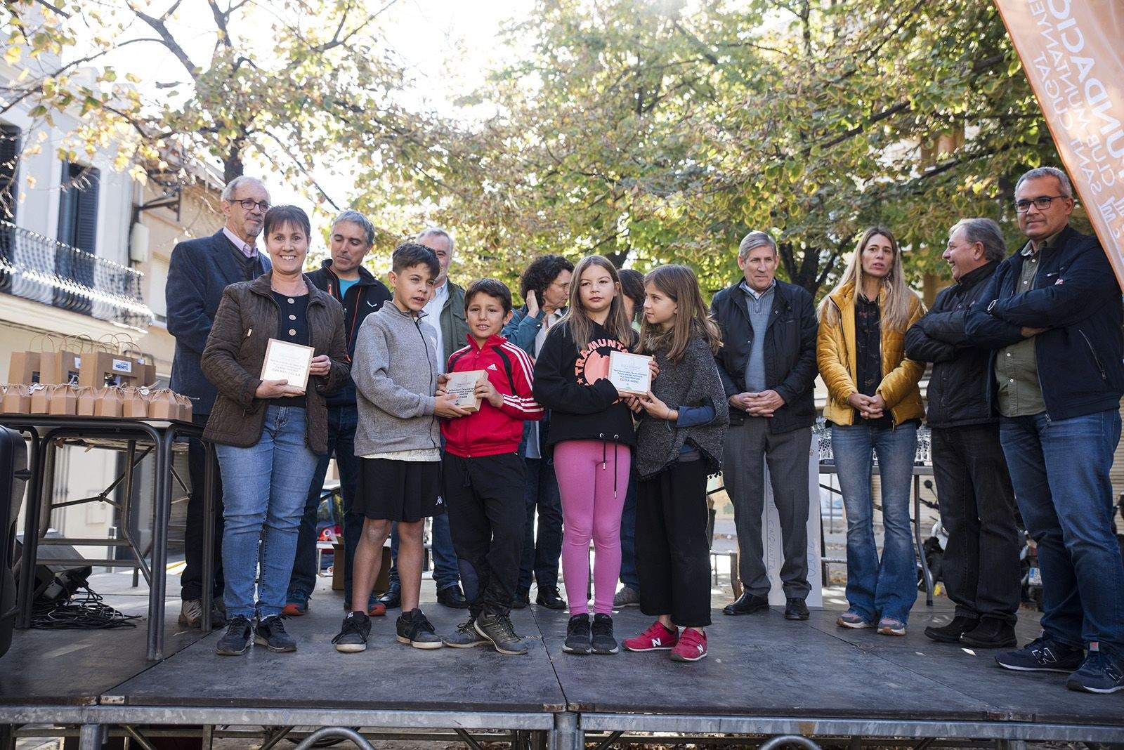 Entrega de guardons de la 63a edició de La Marxa Infantil de Sant Cugat. FOTO: Bernat Millet.