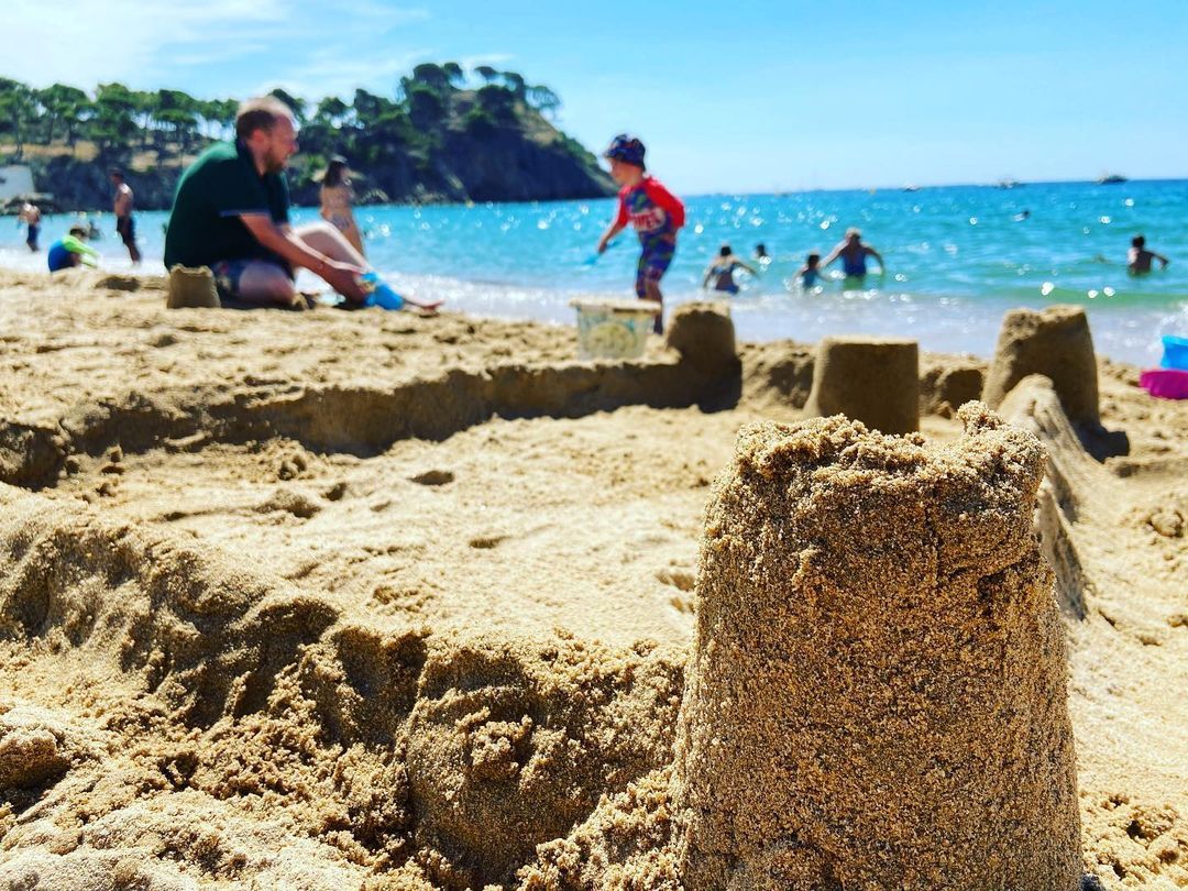El castell de la platja o la platja del Castell. -  Palamós    FOTO: @josepmvalles 
