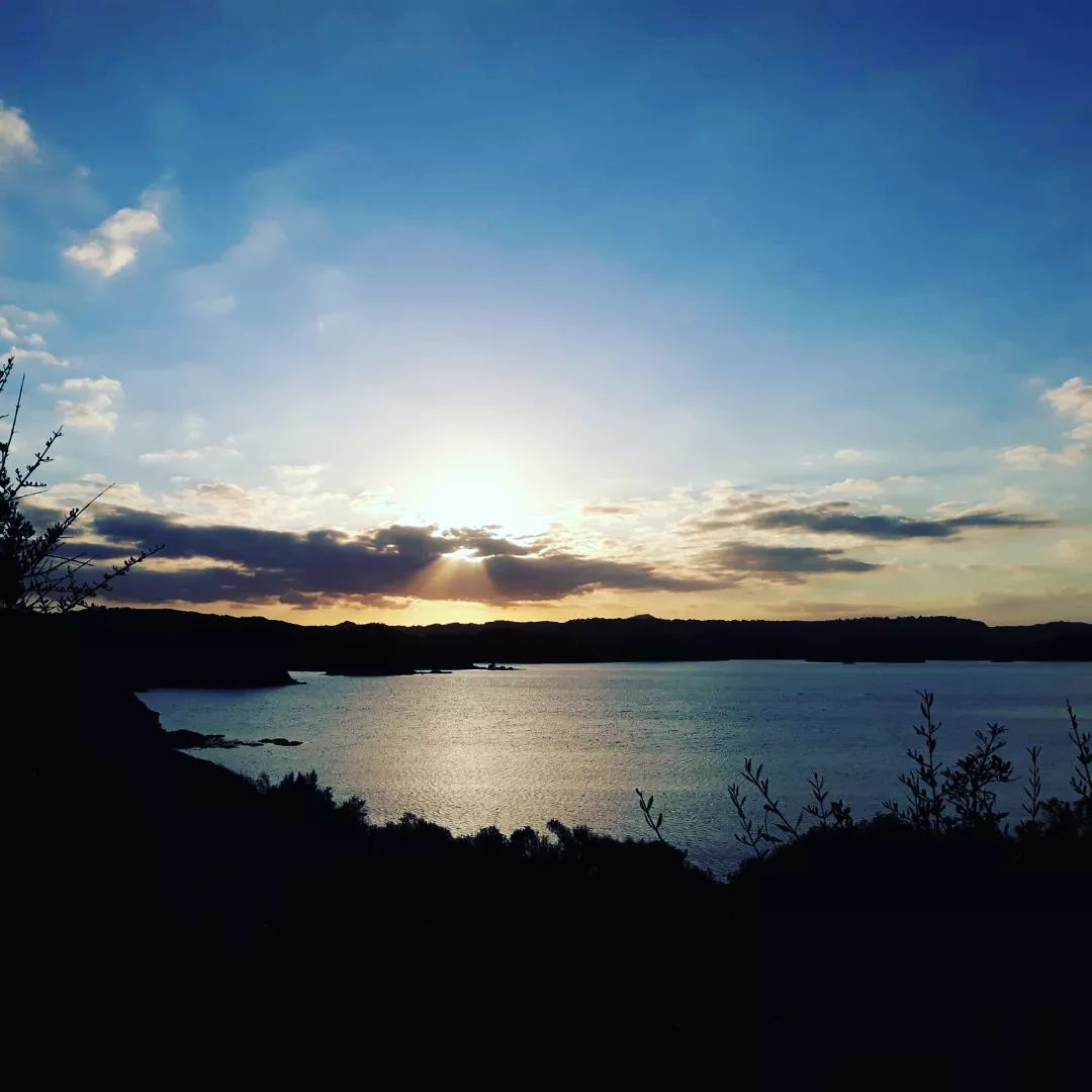 Posta de sol albufera d'Es Grau FOTO: @feclavell