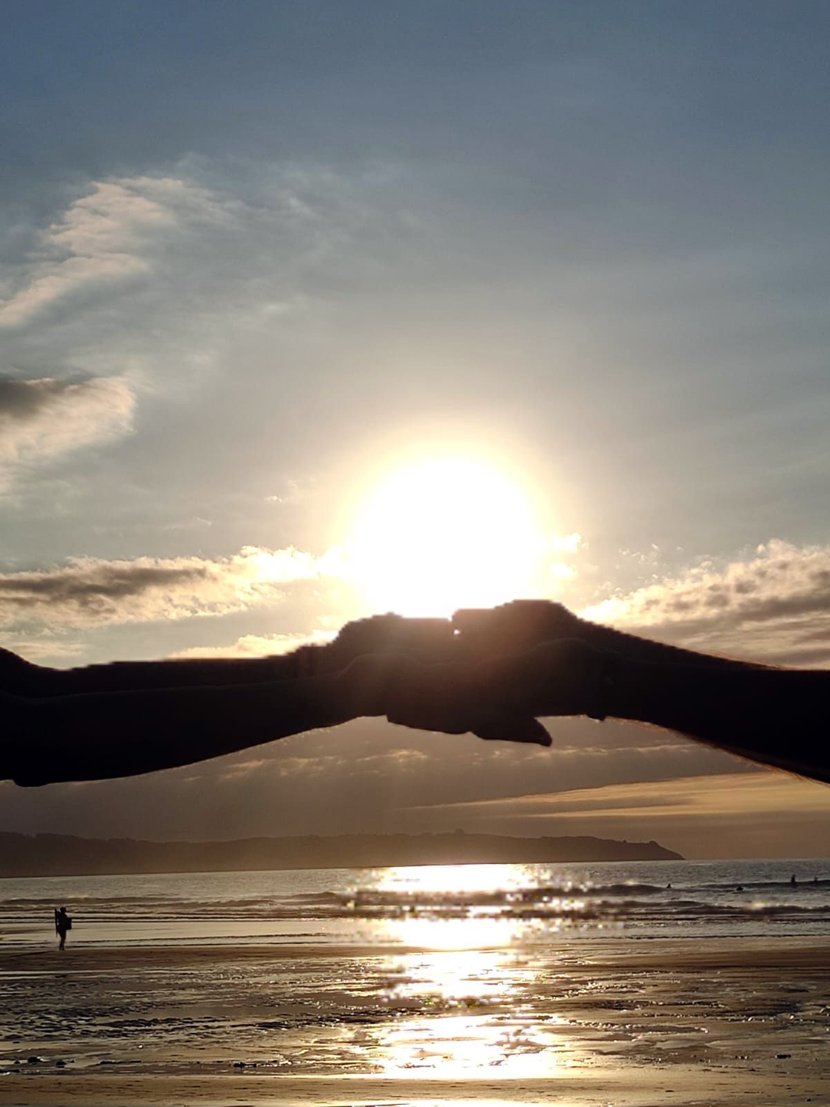 Agafant el Sunset · Astúries, platja de la Vega  FOTO:Sandra Moyano Cascon