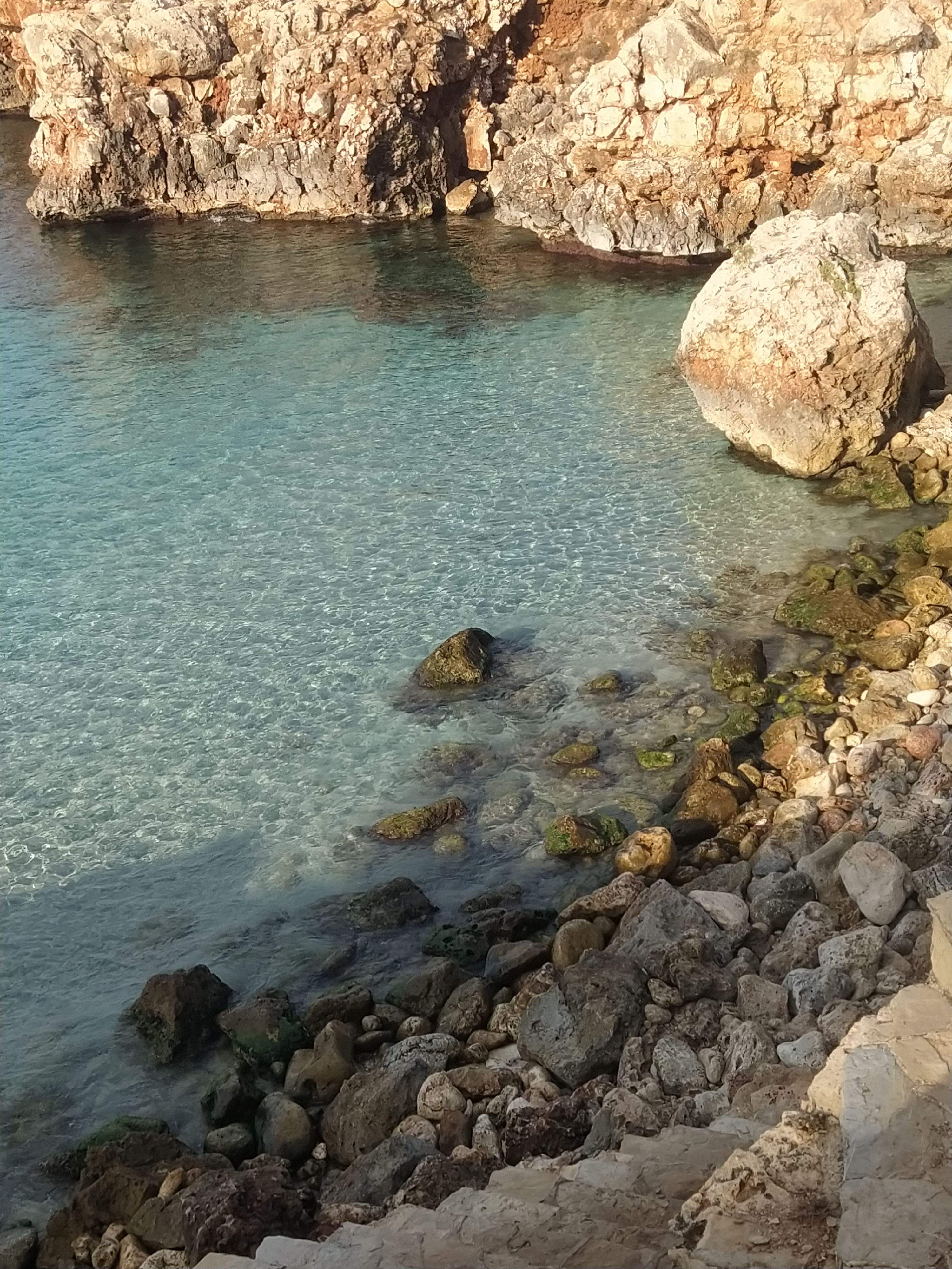 aigües cristal.lines · cala de Mallorca.  FOTO: Elisabet Puig Rodríguez 
