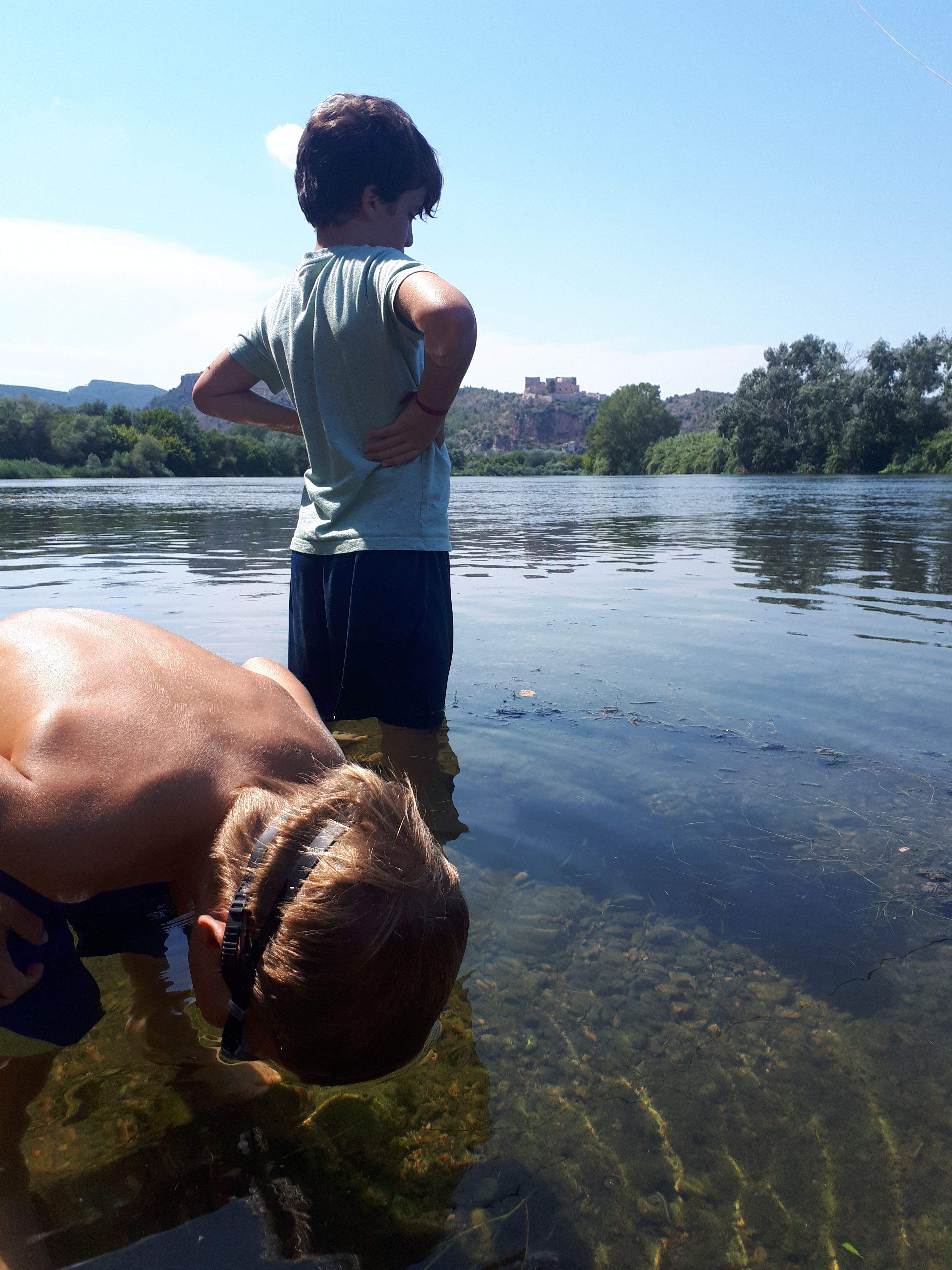 Bucant peixets · Miravet  FOTO: Mònica Gonzáez Gordo