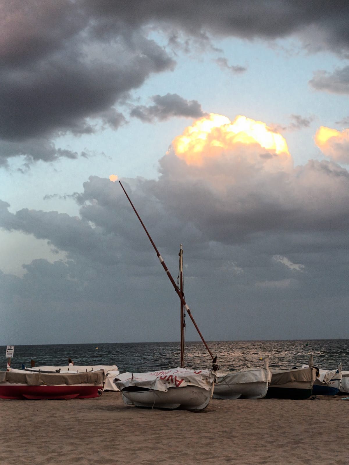 Capvespre a Torredembarra · Platja de Torredembarra  FOTO: Elisabet Bruquetas Herrera