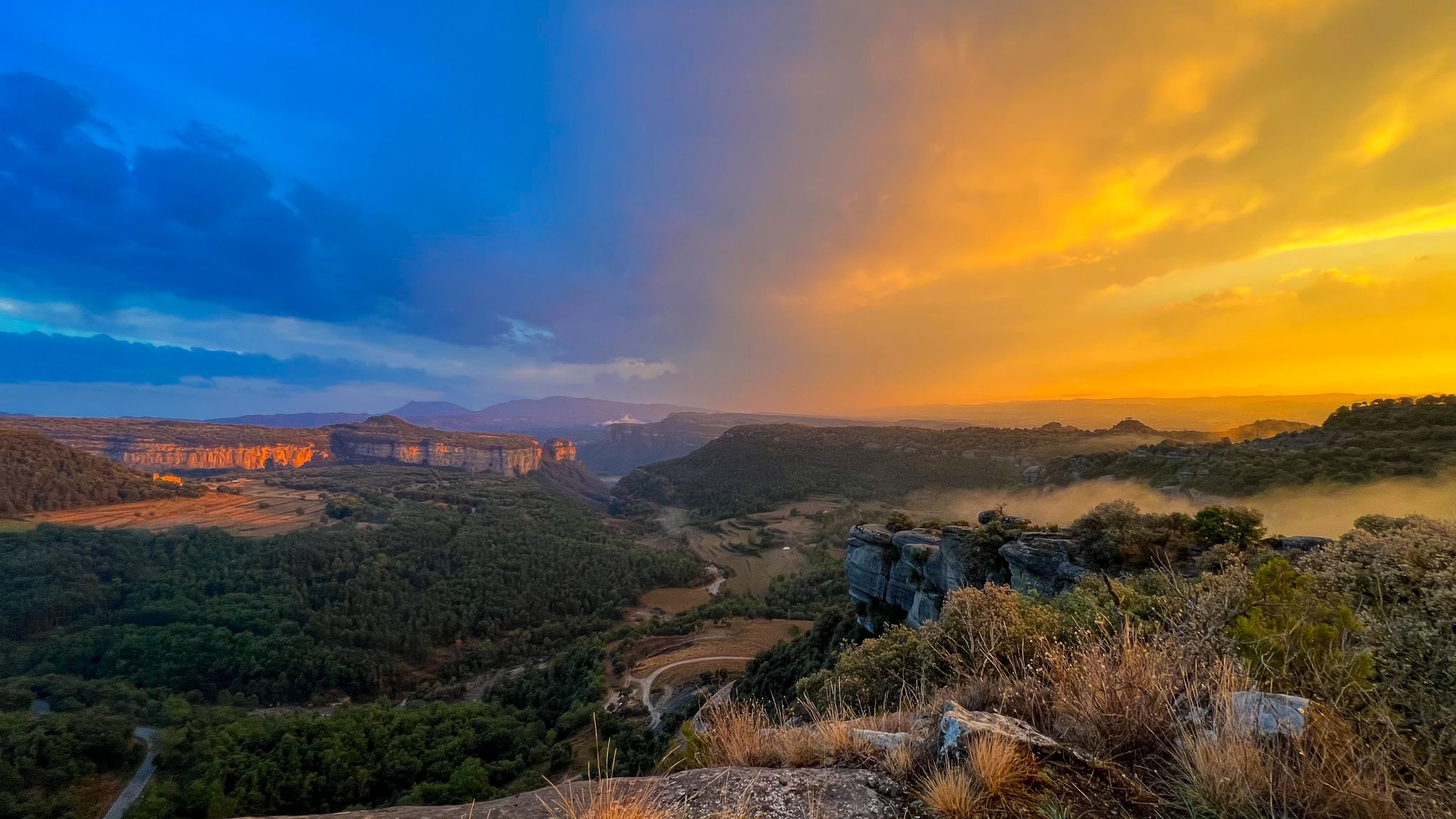 Cel dividit del Collsacabra · Tavertet FOTO: Théo Ruiz Jover