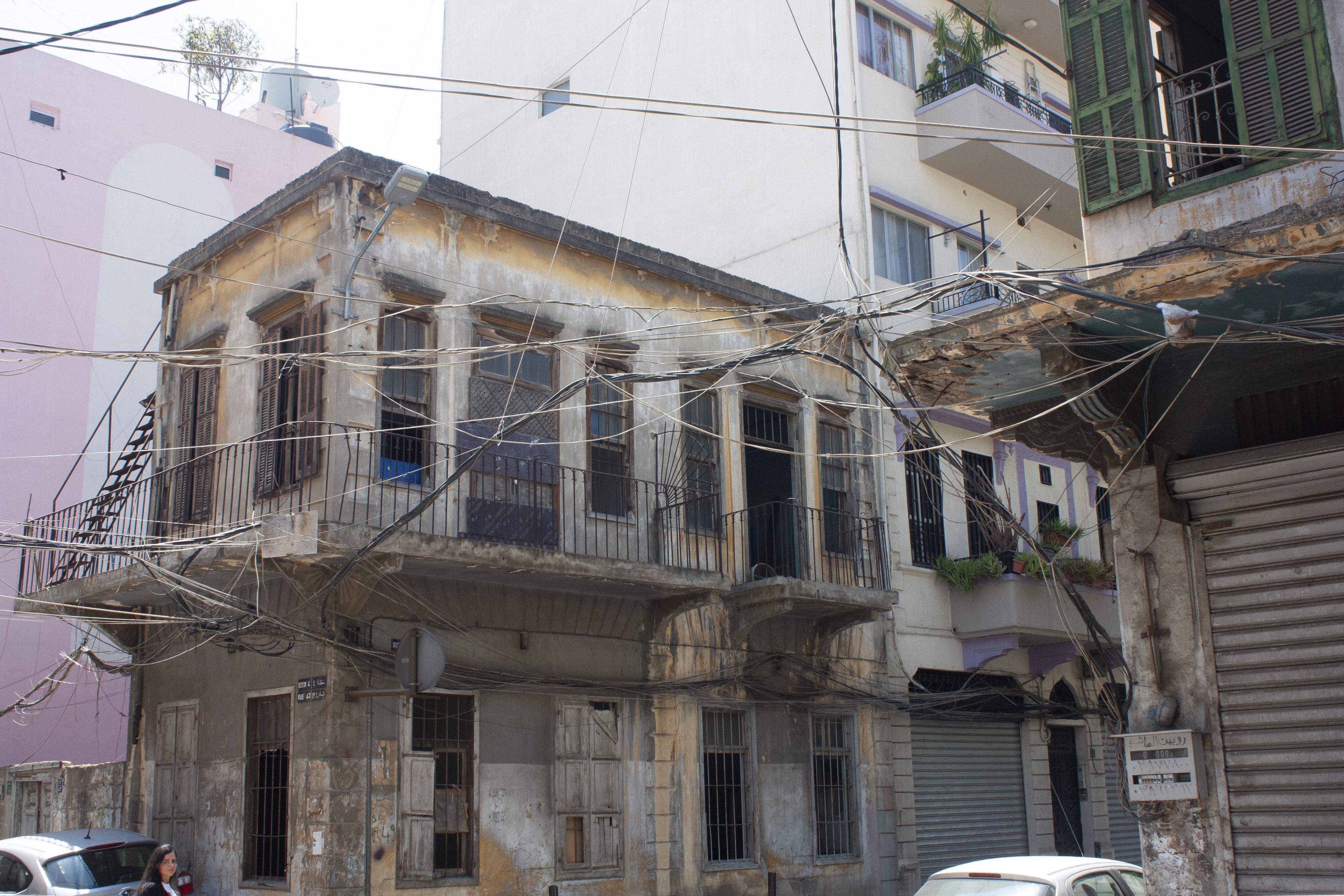 Ciudad telaraña  · Beirut FOTO: Julia Martinez Cusicanqui