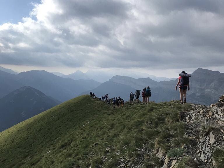 d'excursió pels prineus... · pic comodoto (huesca) FOTO: mar cañada álvarez