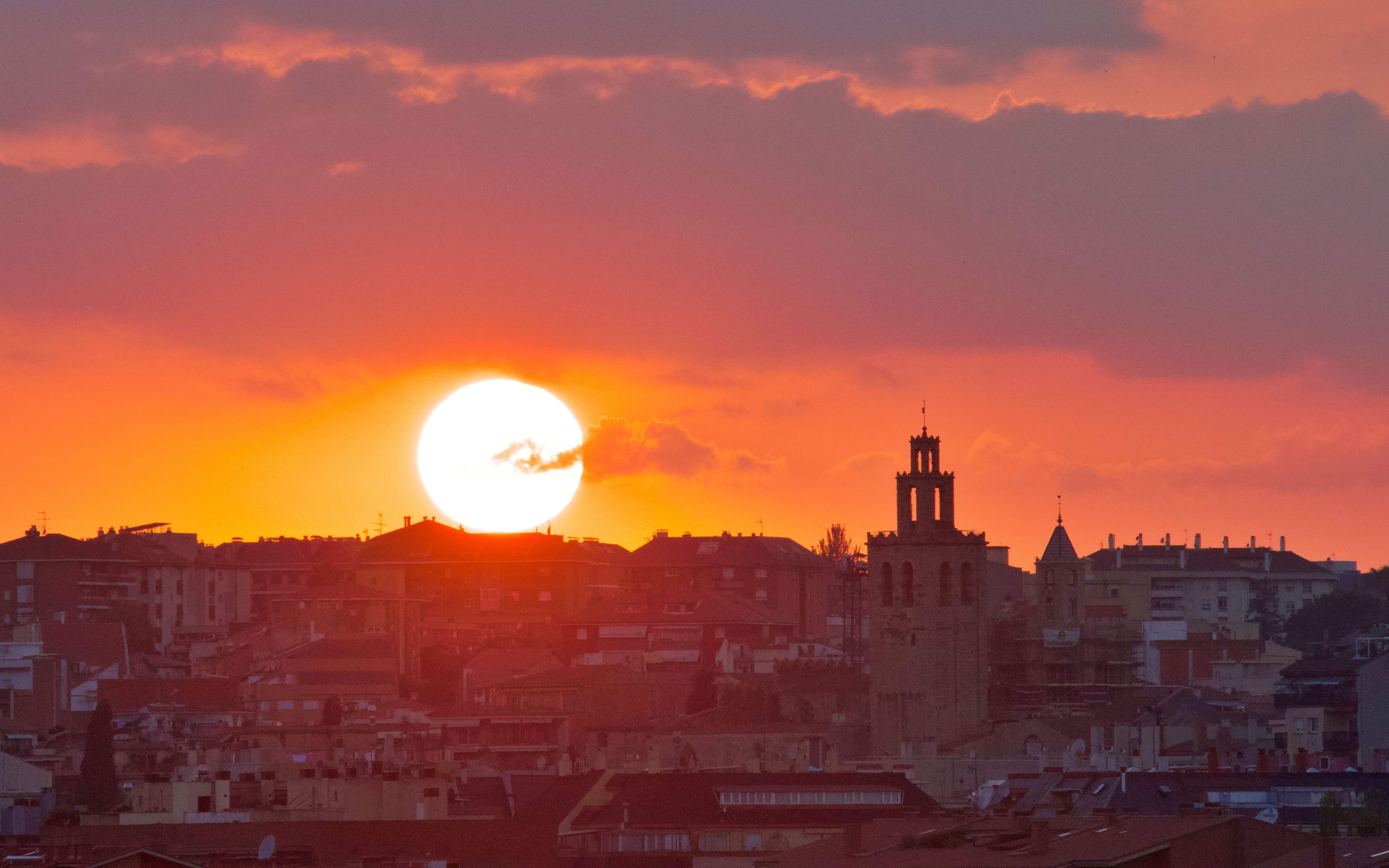 Estiu amb onada de calor a St Cugat · St Cugat  FOTO: Jordi Serrano