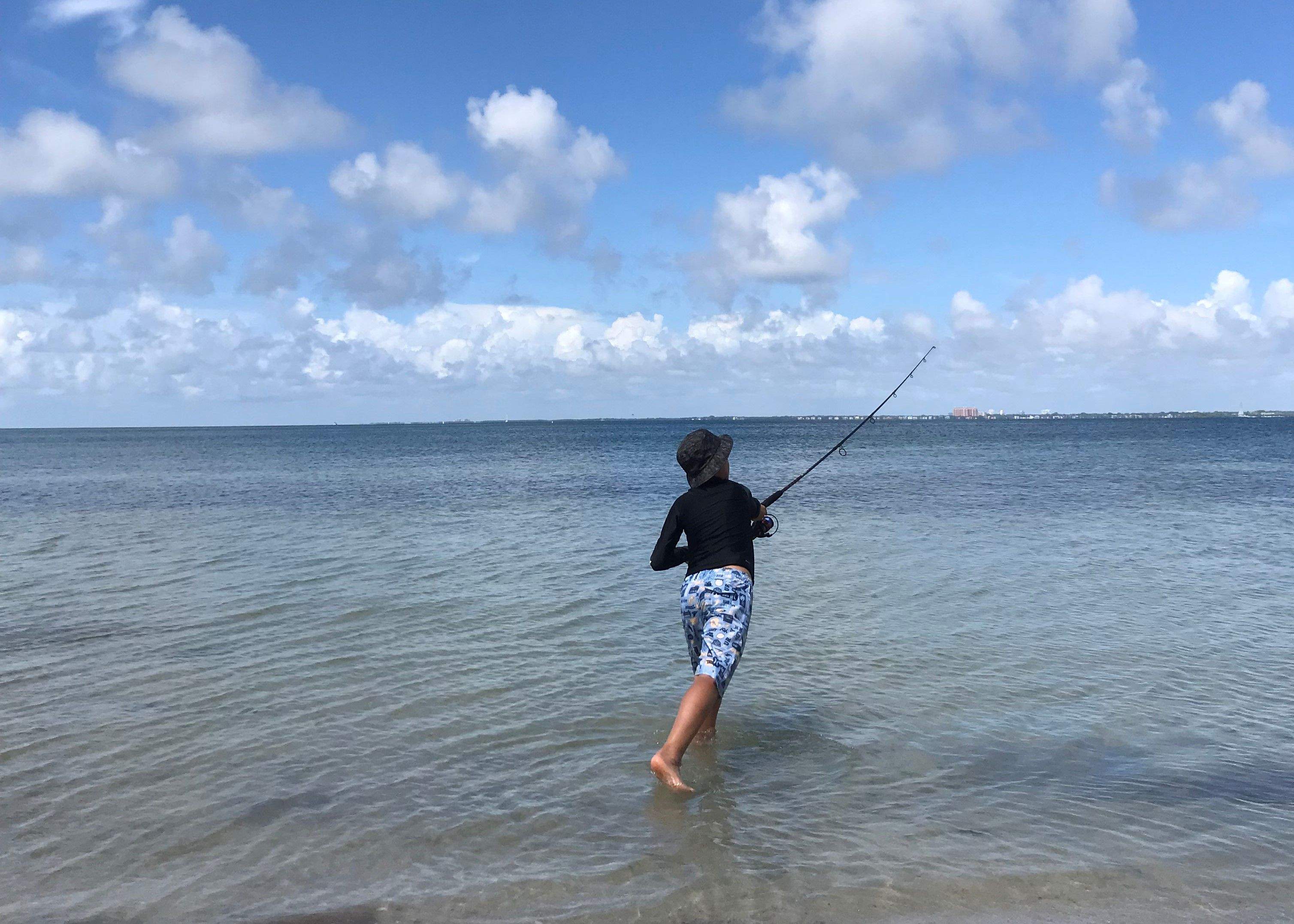 Fishing Time · Virginia Key, Miami Beach, Estados Unidos.  FOTO: Maria Laura Khuri