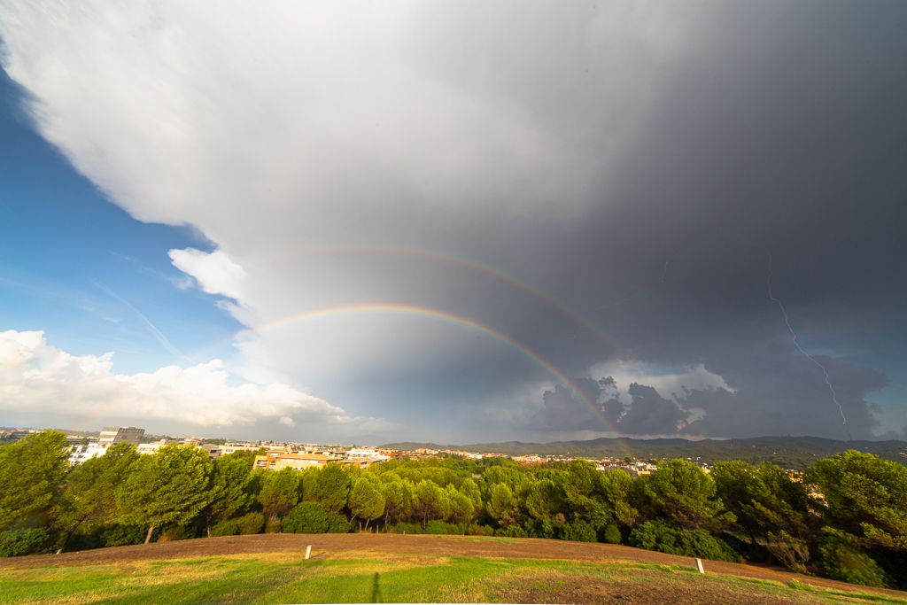 FINAL DE TEMPESTA A SANT CUGAT · SANT CUGAT  FOTO: CARLOS  CASTILLEJO BALSERA