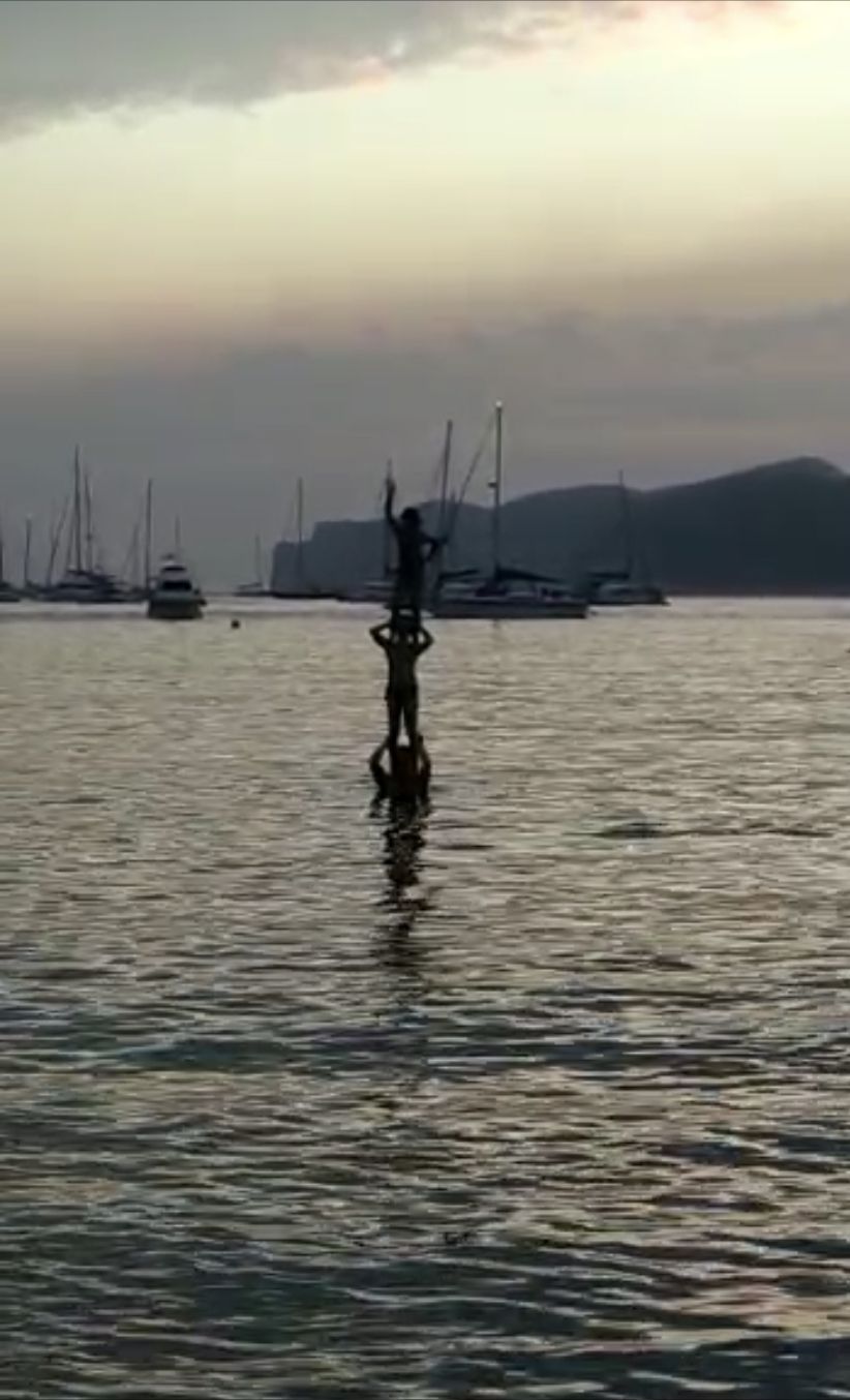 Gausacs amunt i en remull · Mallorca  FOTO: Laura Lopez Domenech