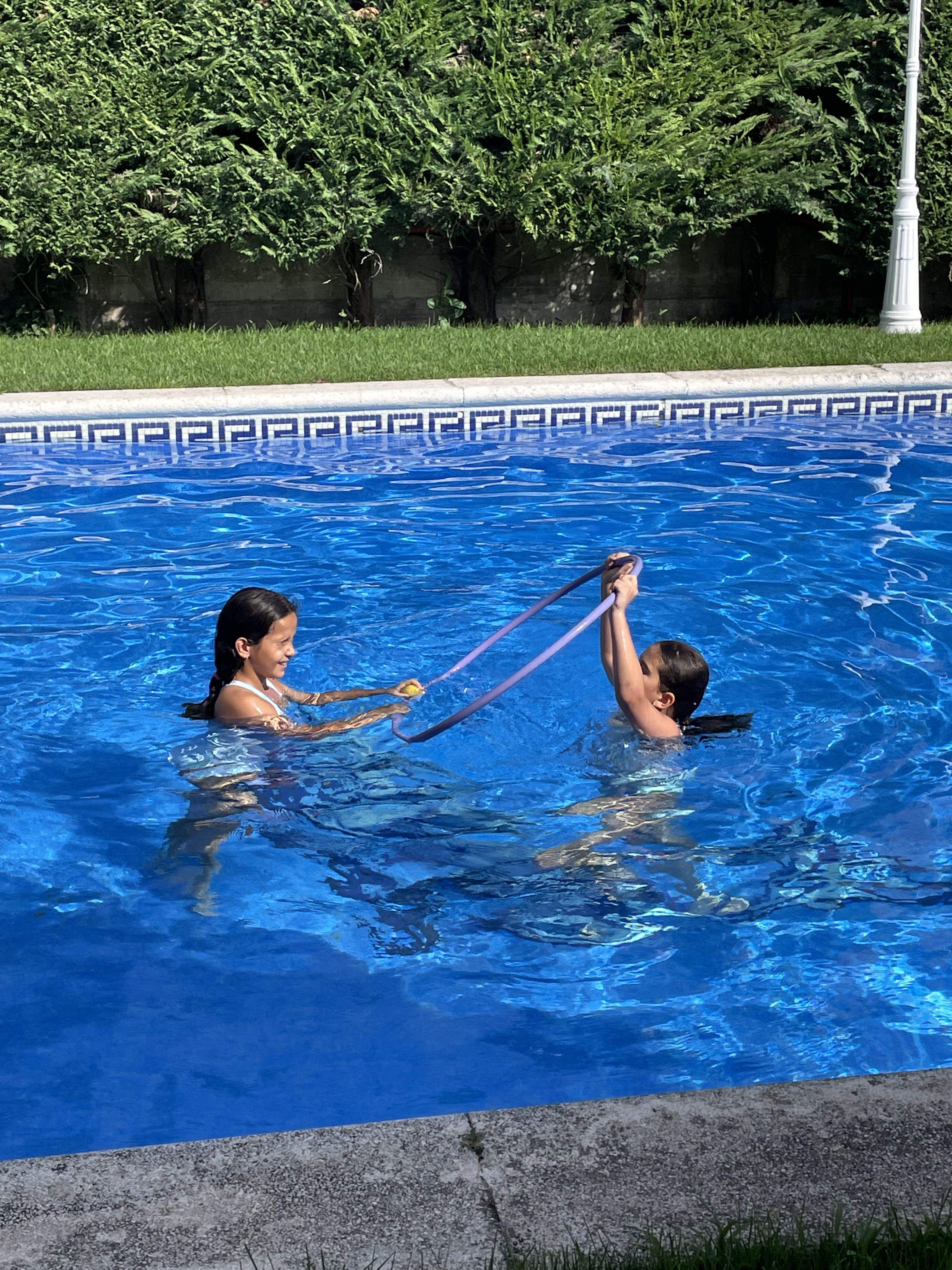 Jocs a remulls · Valldoreix FOTO: Isabel Ibars Alvaro