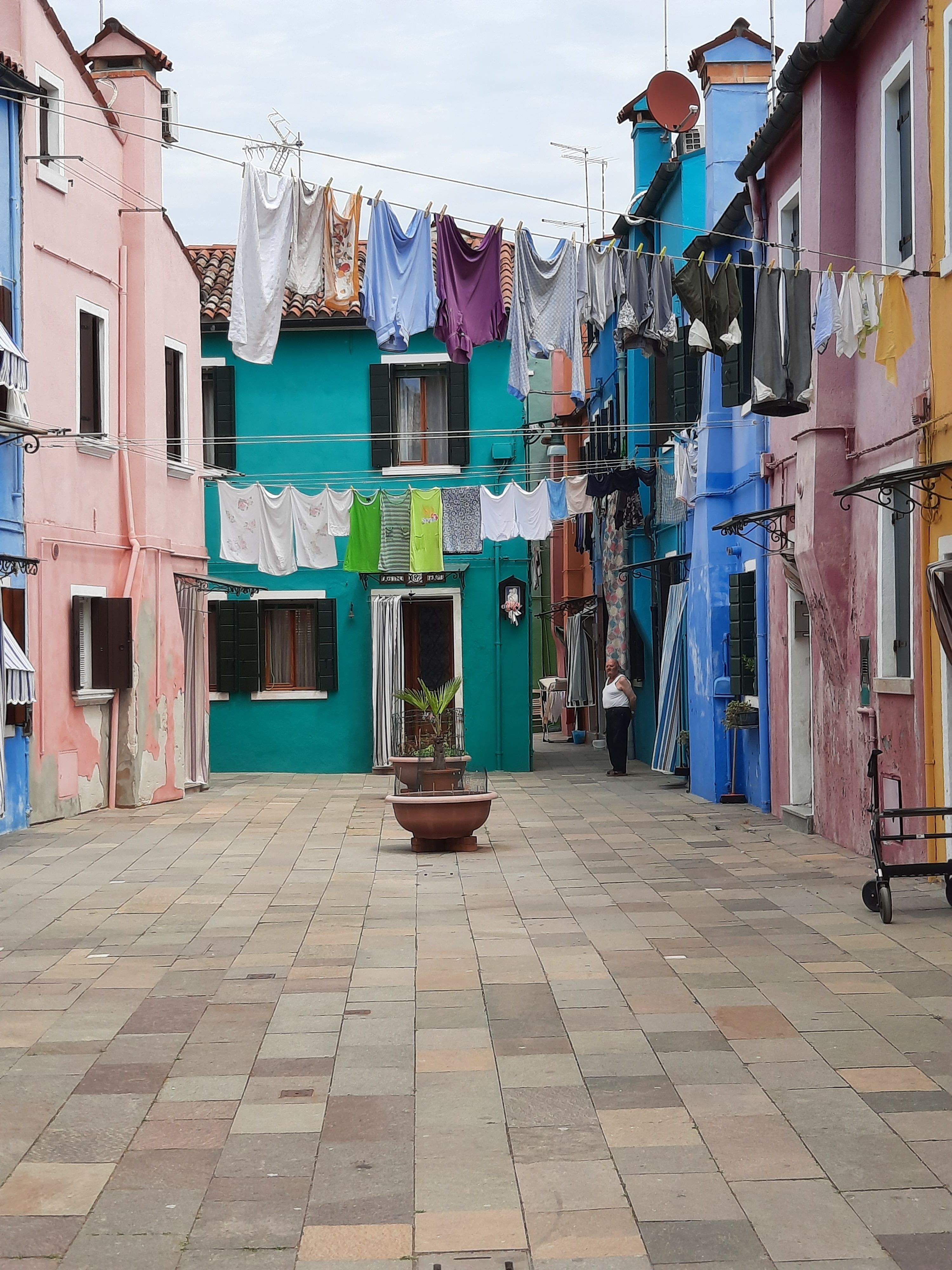 Il bucato · Burano Itàlia FOTO: Anna Esclusa