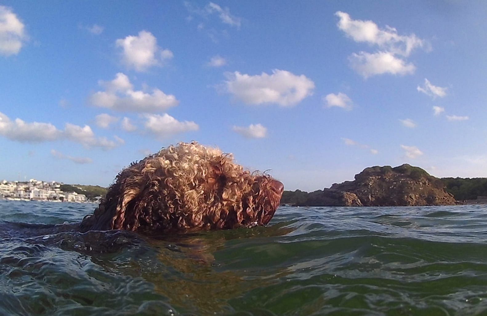 M'agrada nedar a Es Grau · Menorca FOTO:  Cristina  Moga Ferrés 