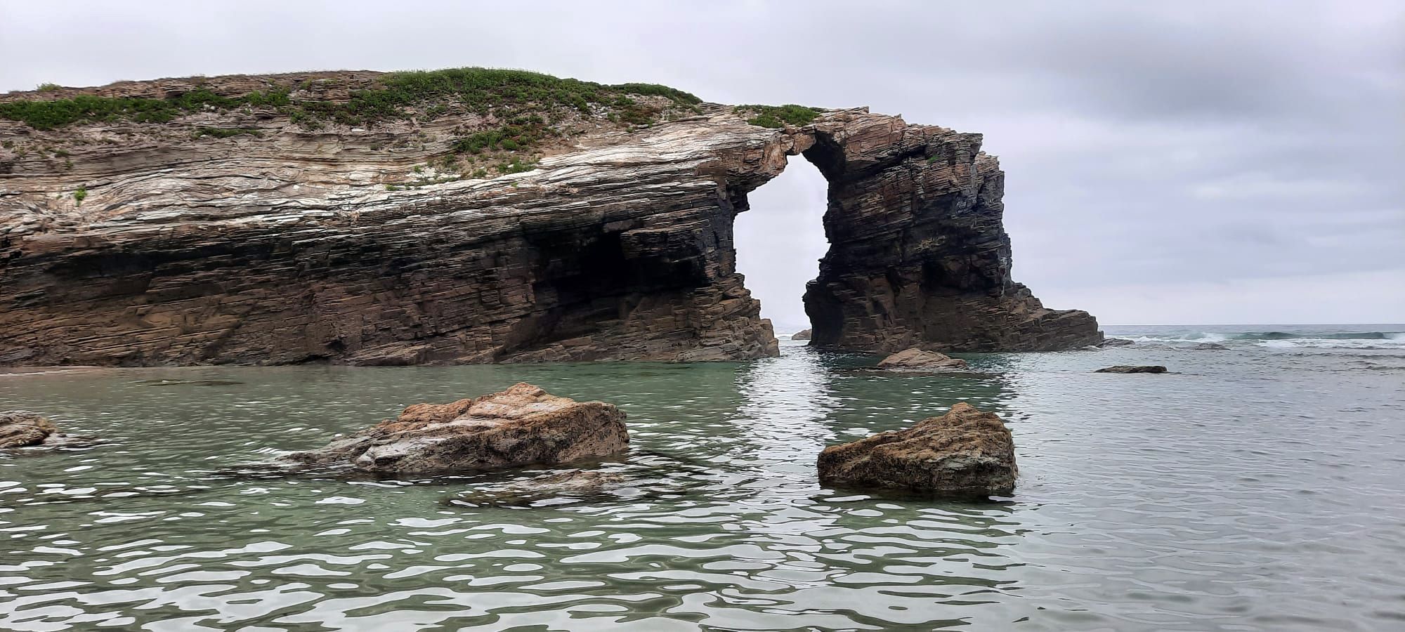 Marea baixa · Playa de las Catedrales (Lugo) FOTO:  Esther Martinez Bravo