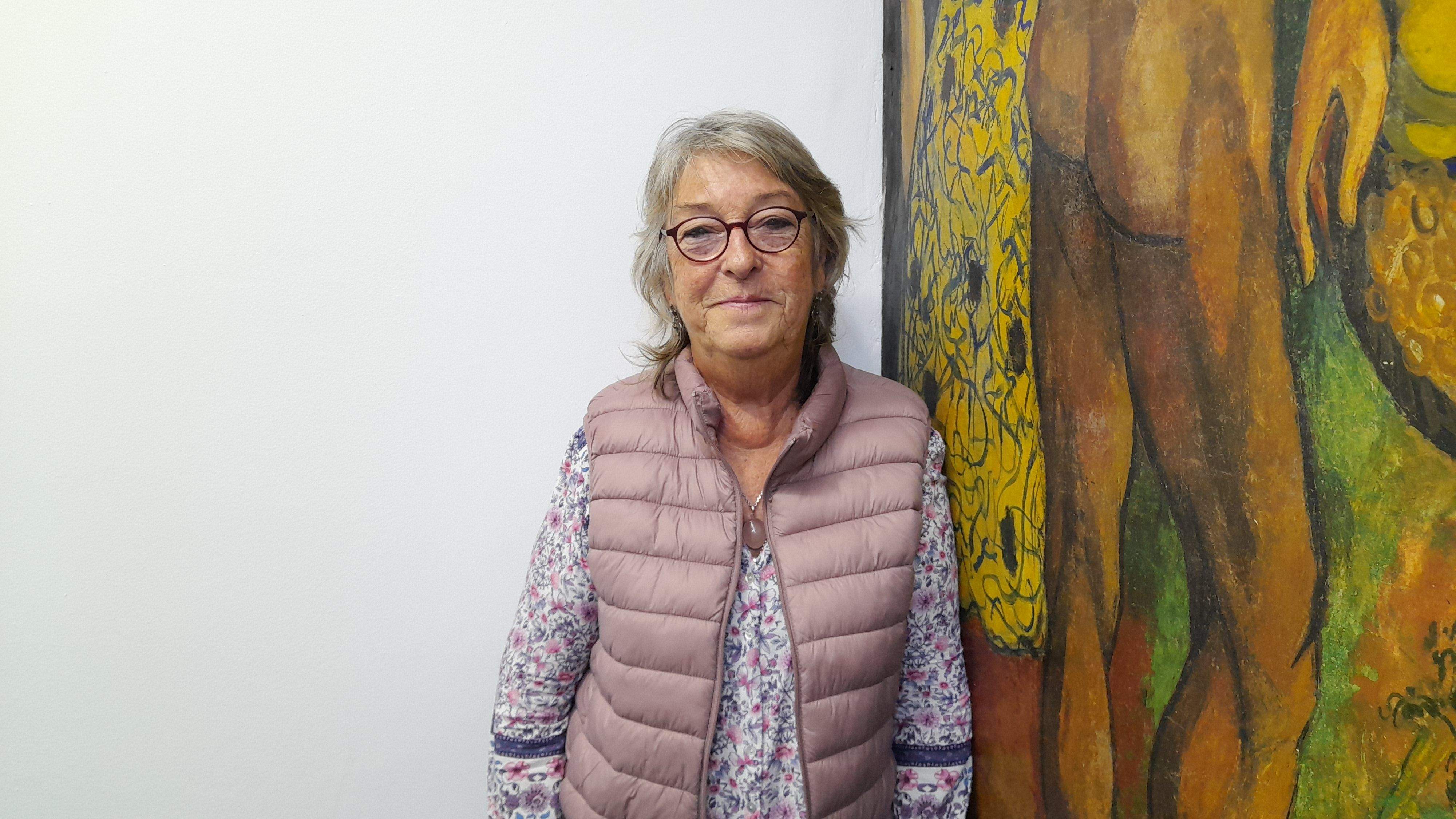 Mari Gràcia és mestra d'escola bressol jubilada. FOTO: Cristina Cabasés