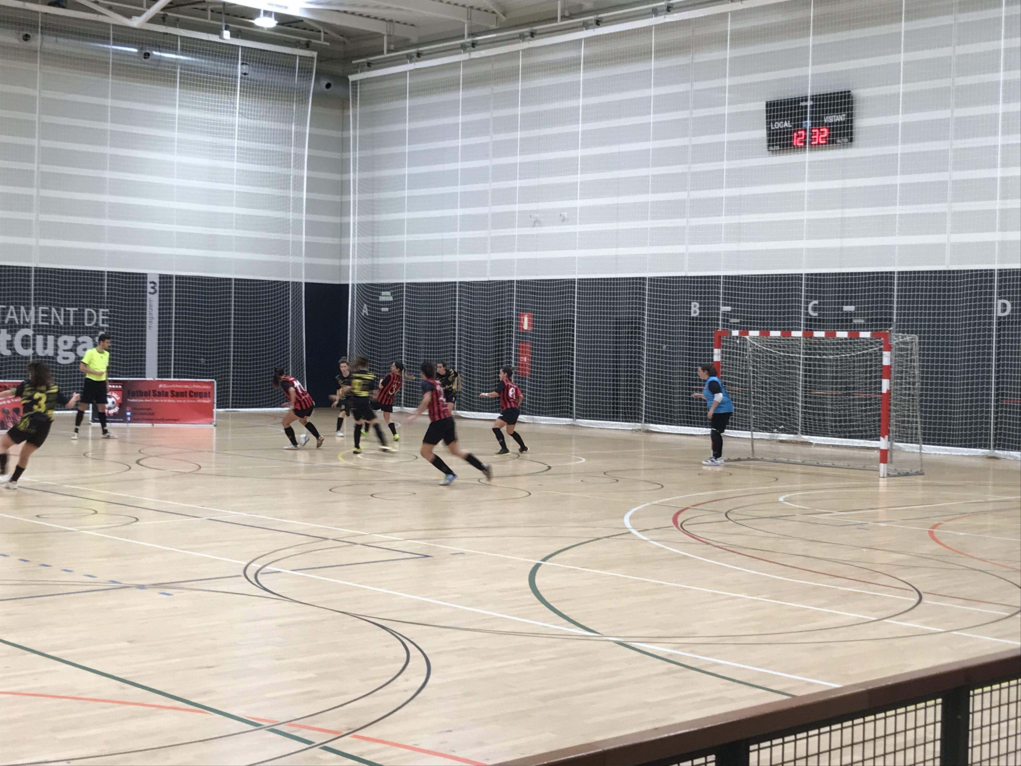El Futbol Sala Sant Cugat agafa distància amb el descens. FOTO: Oriol Hermosilla