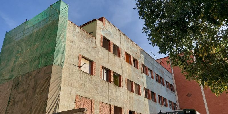 L'edifi el va ocupar el moviment juvenil 'La Xesca' l'any 2016. FOTO: TOT