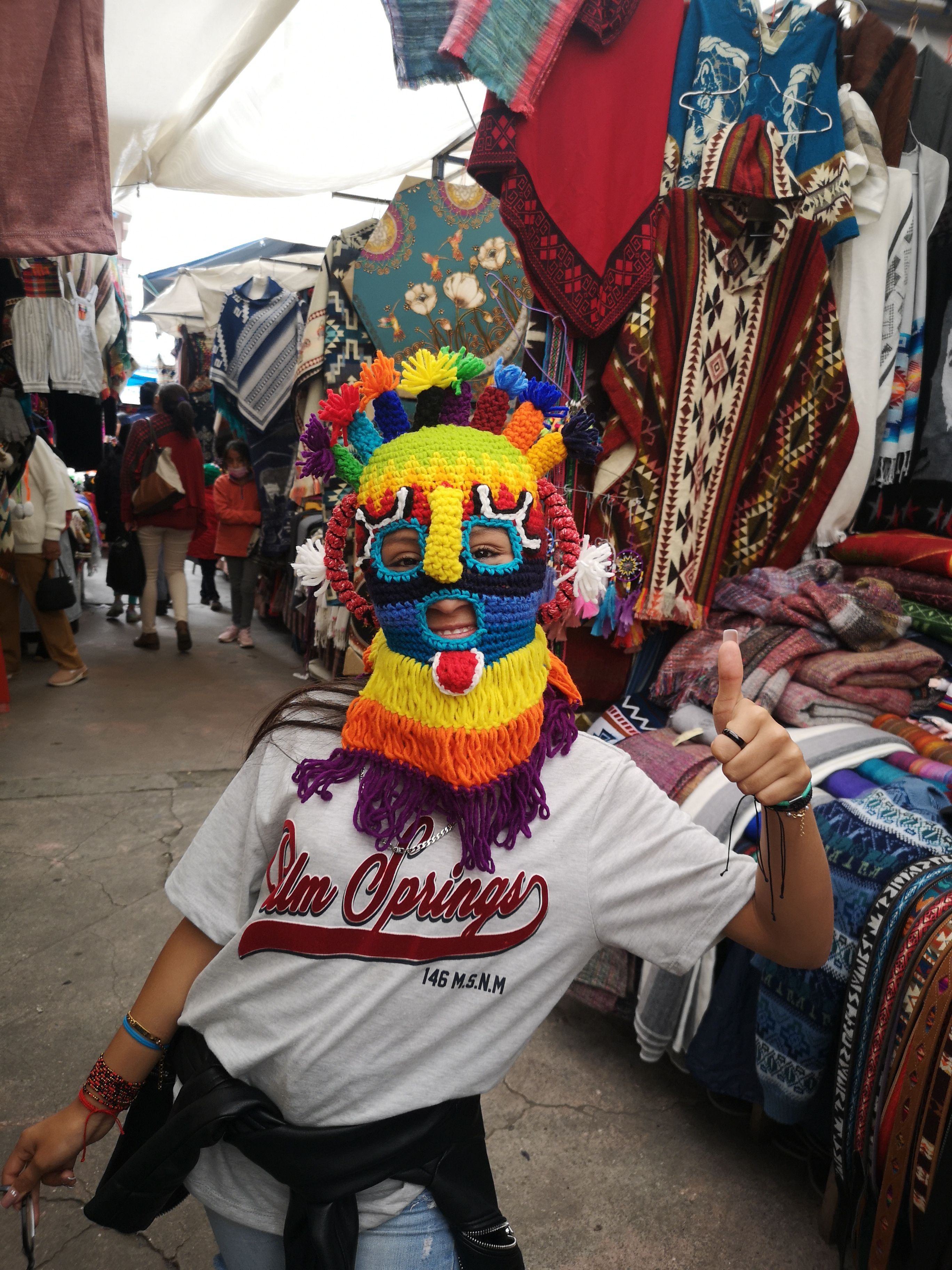 Mercado de ponchos · Ecuador FOTO: Rosa Barreiros