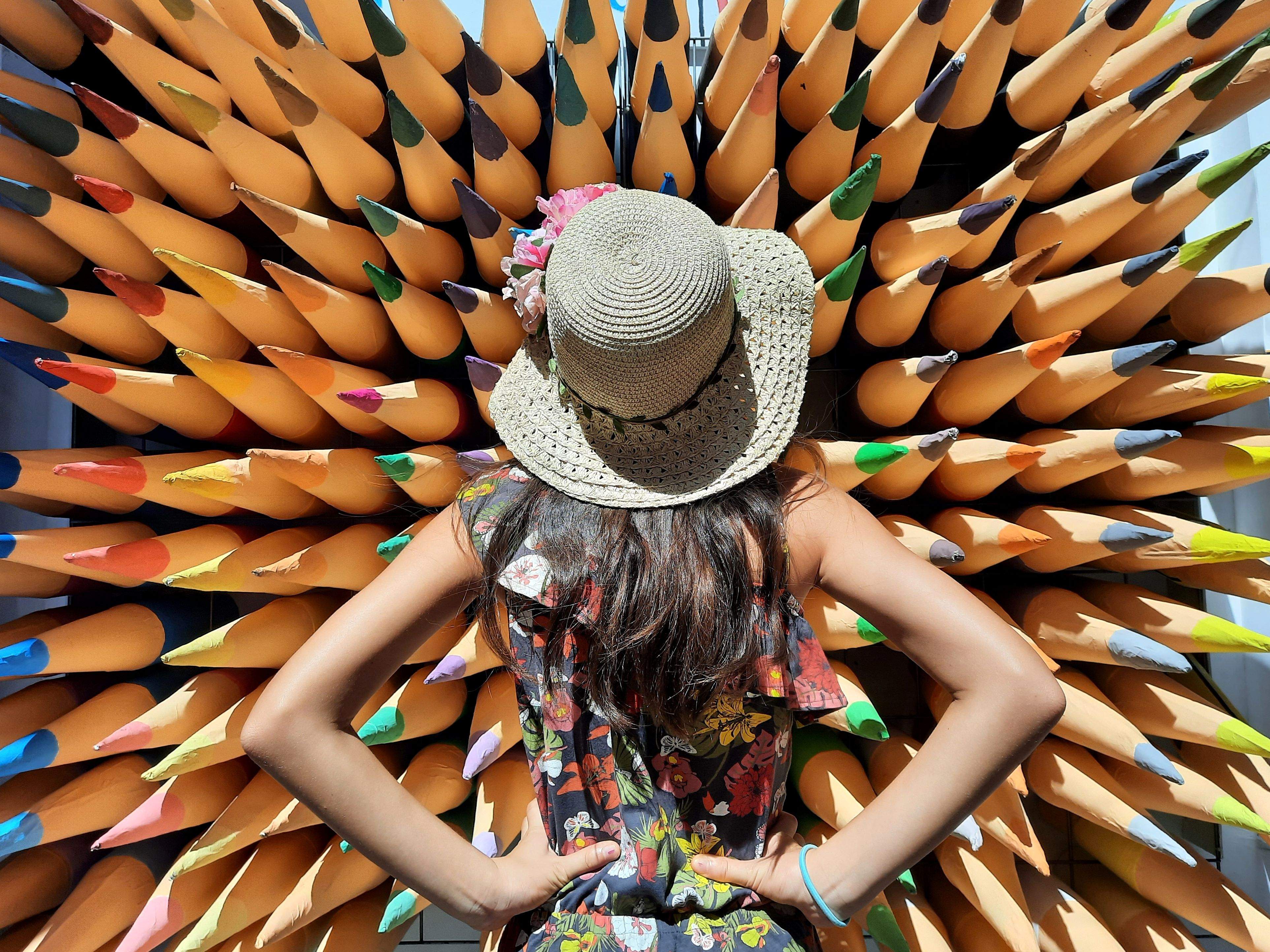 Los colores del verano · Festa Major Gràcia, Barcelona FOTO:  Stella Noviani