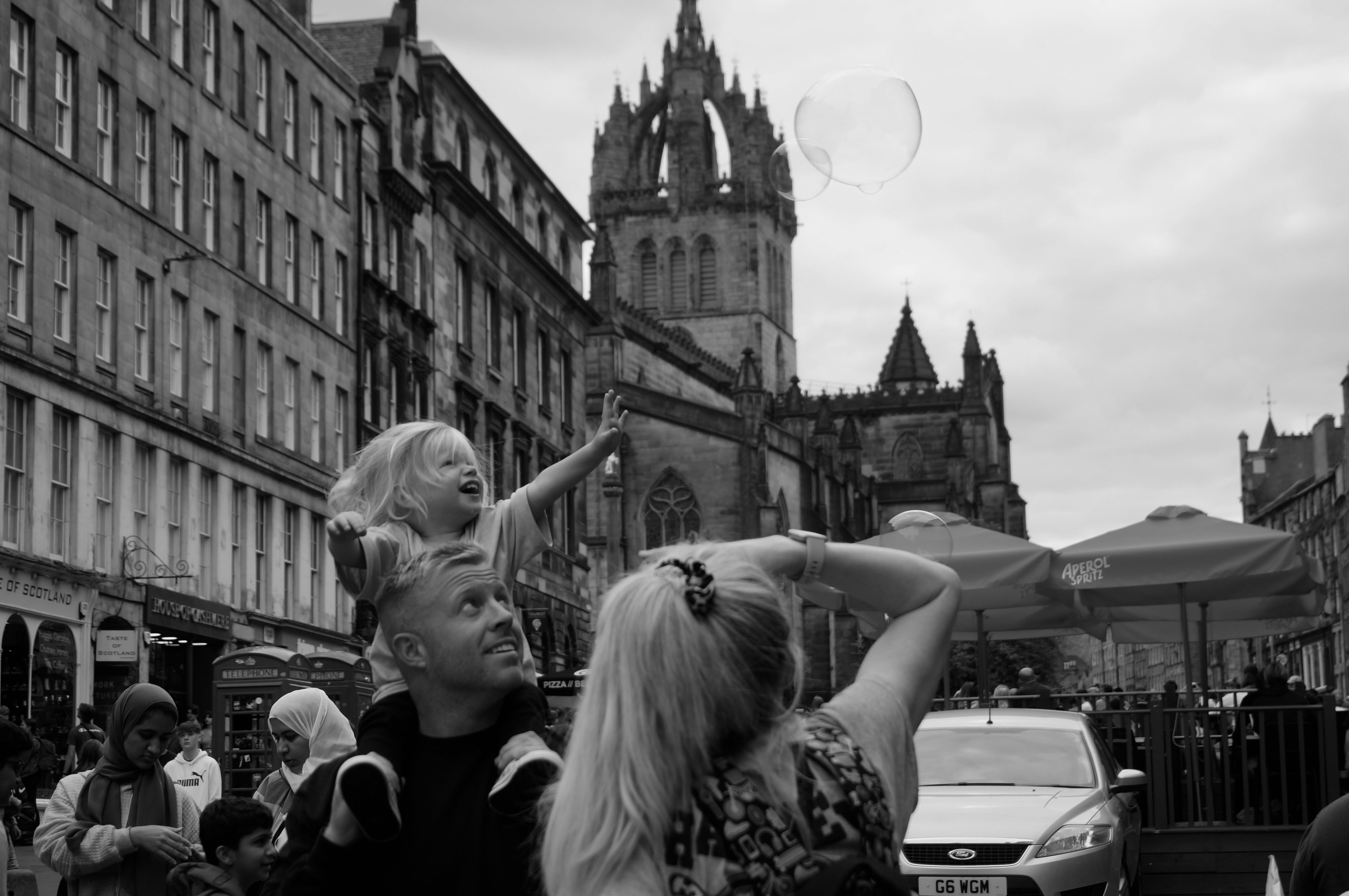La il·lusió de l'infant · Edinburgh (Escòcia) FOTO: Manel Lladó Barba