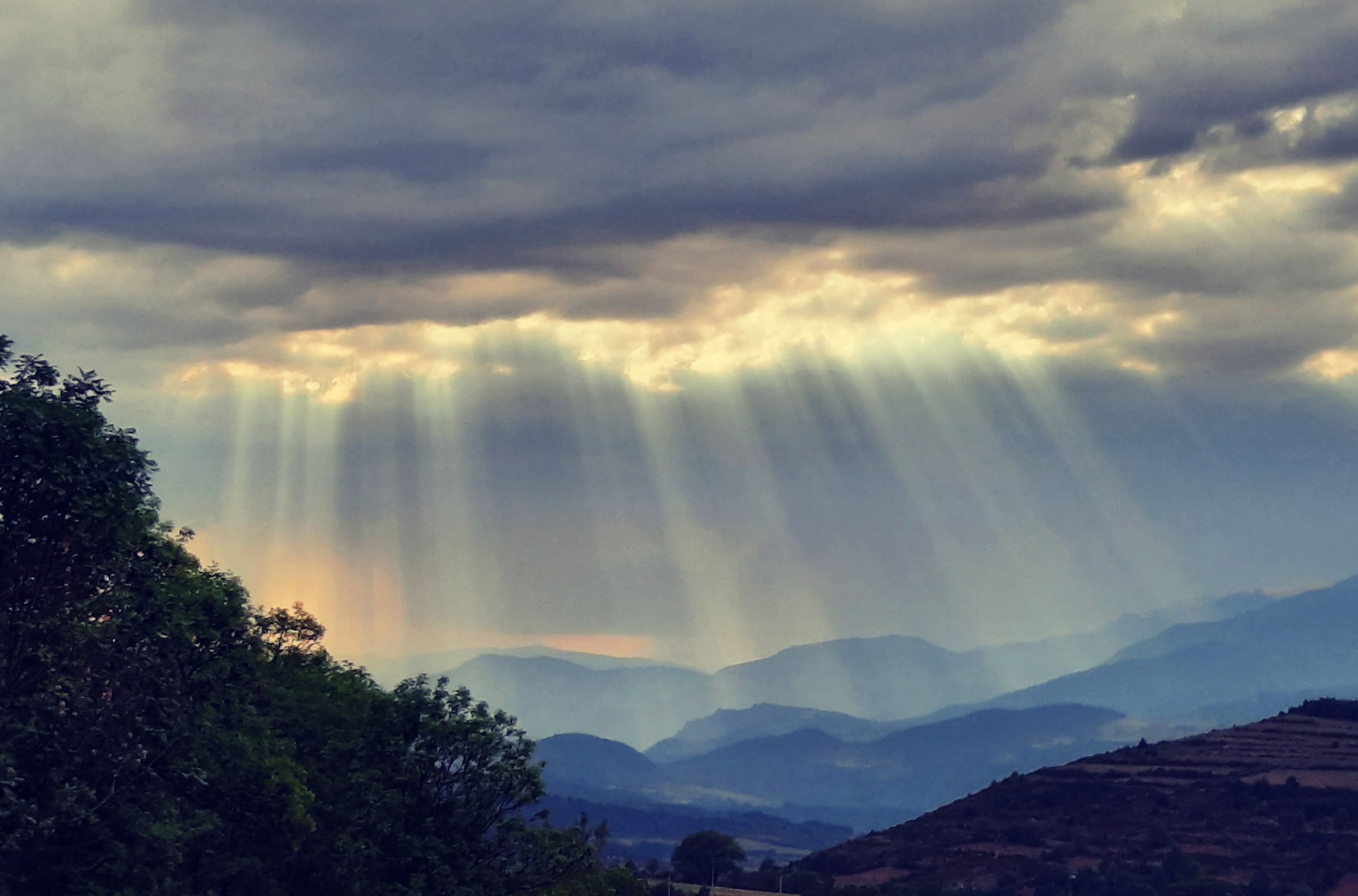 Juego de luces al atardecer  · Riu, Girona FOTO: Elena Carceller González 