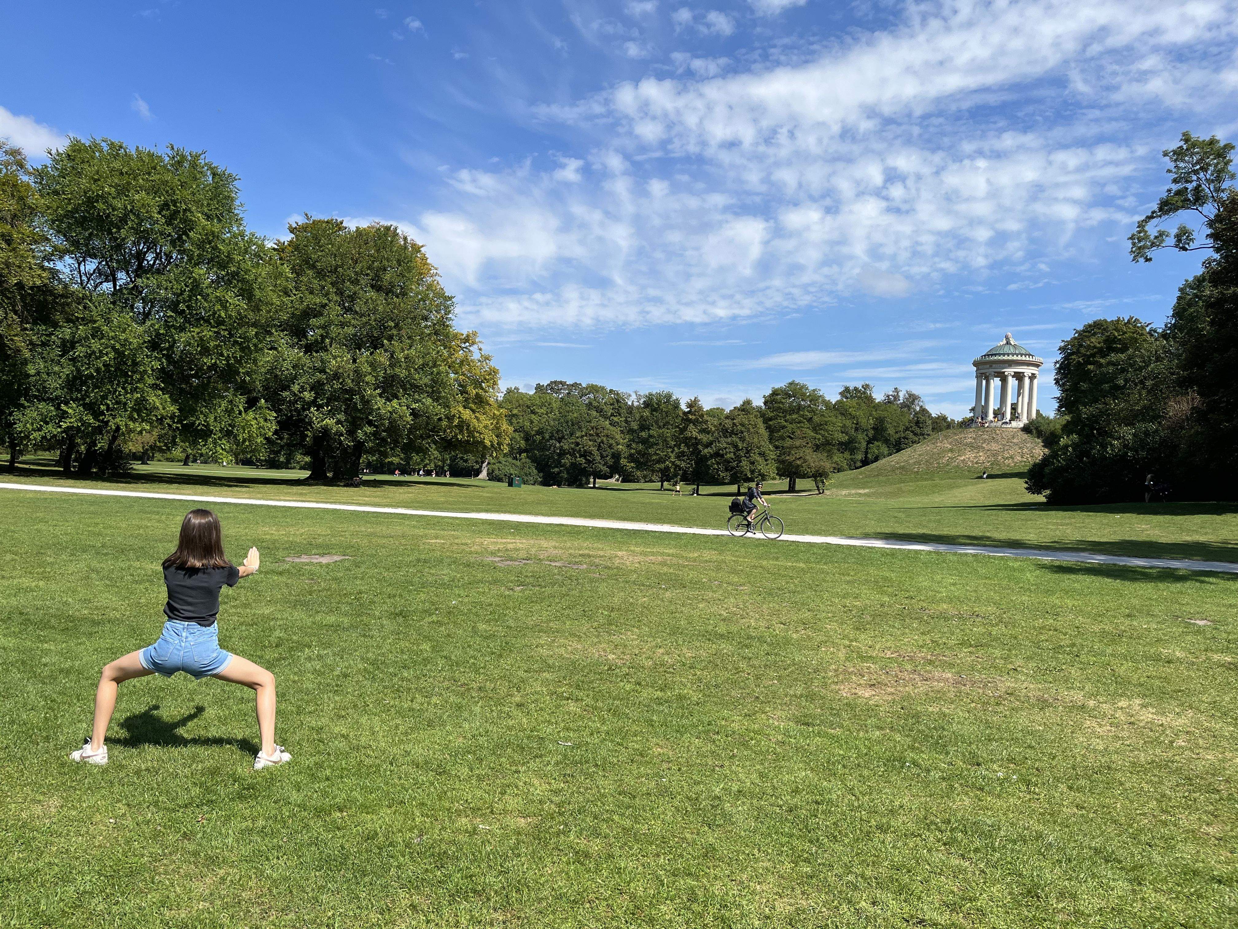 Gimnàs al parc · Munich, Alemanya FOTO: Marta Guerrero