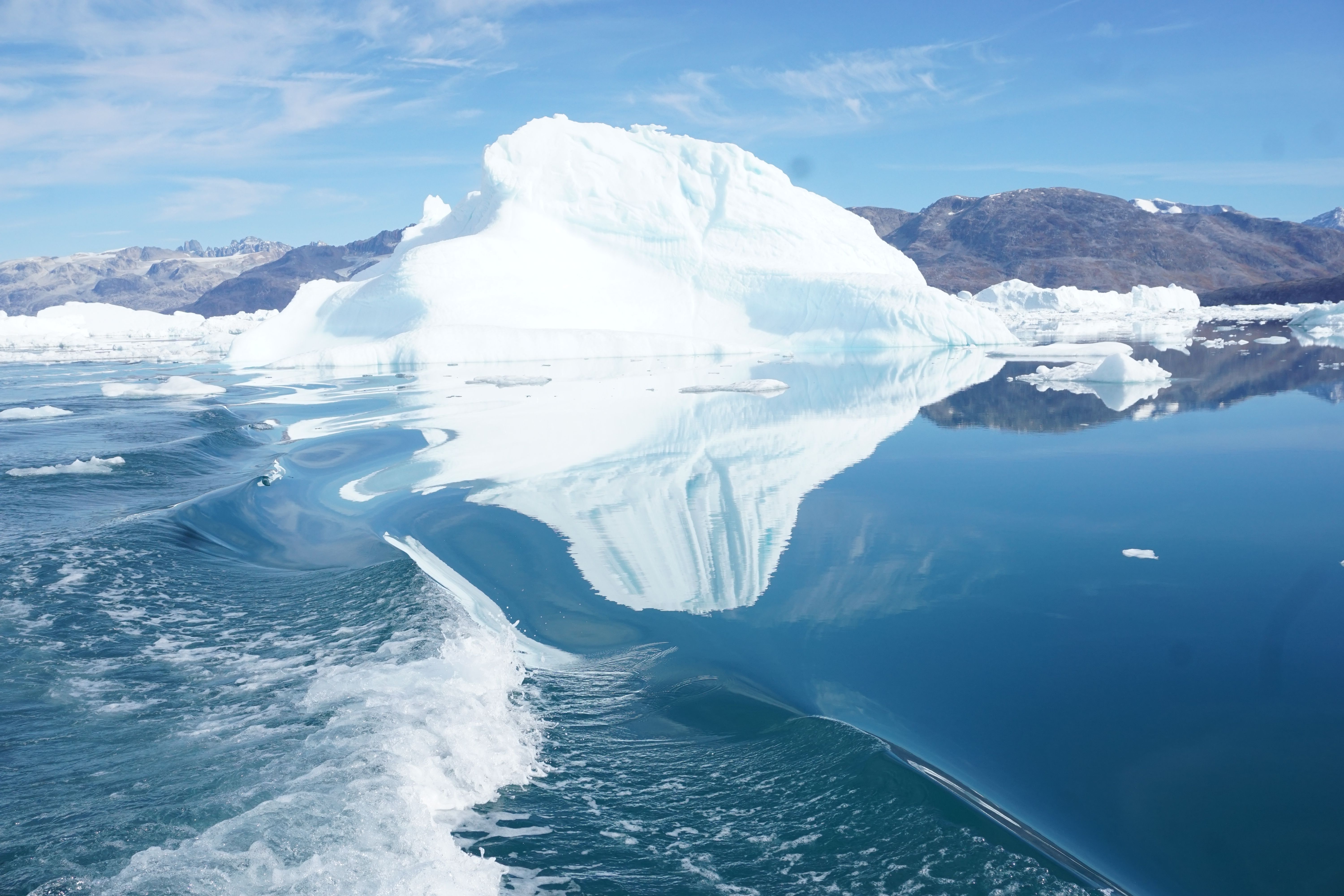 Fugint del gel · Fiordo Johan Petersen   Groenlandia FOTO:  Arnau Marimon Clos