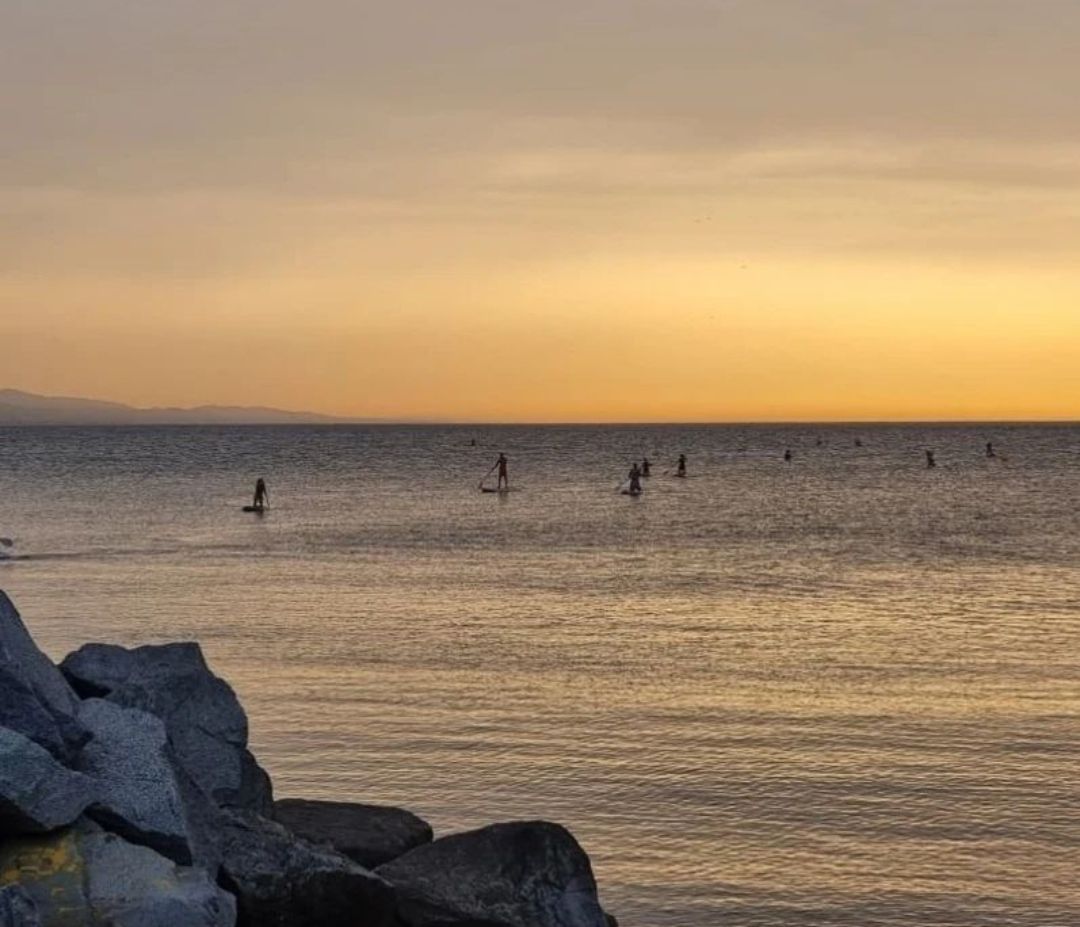 Fotografia de la sortida de sol a B · Barcelona  FOTO:  Pol Brugarolas Serrano 